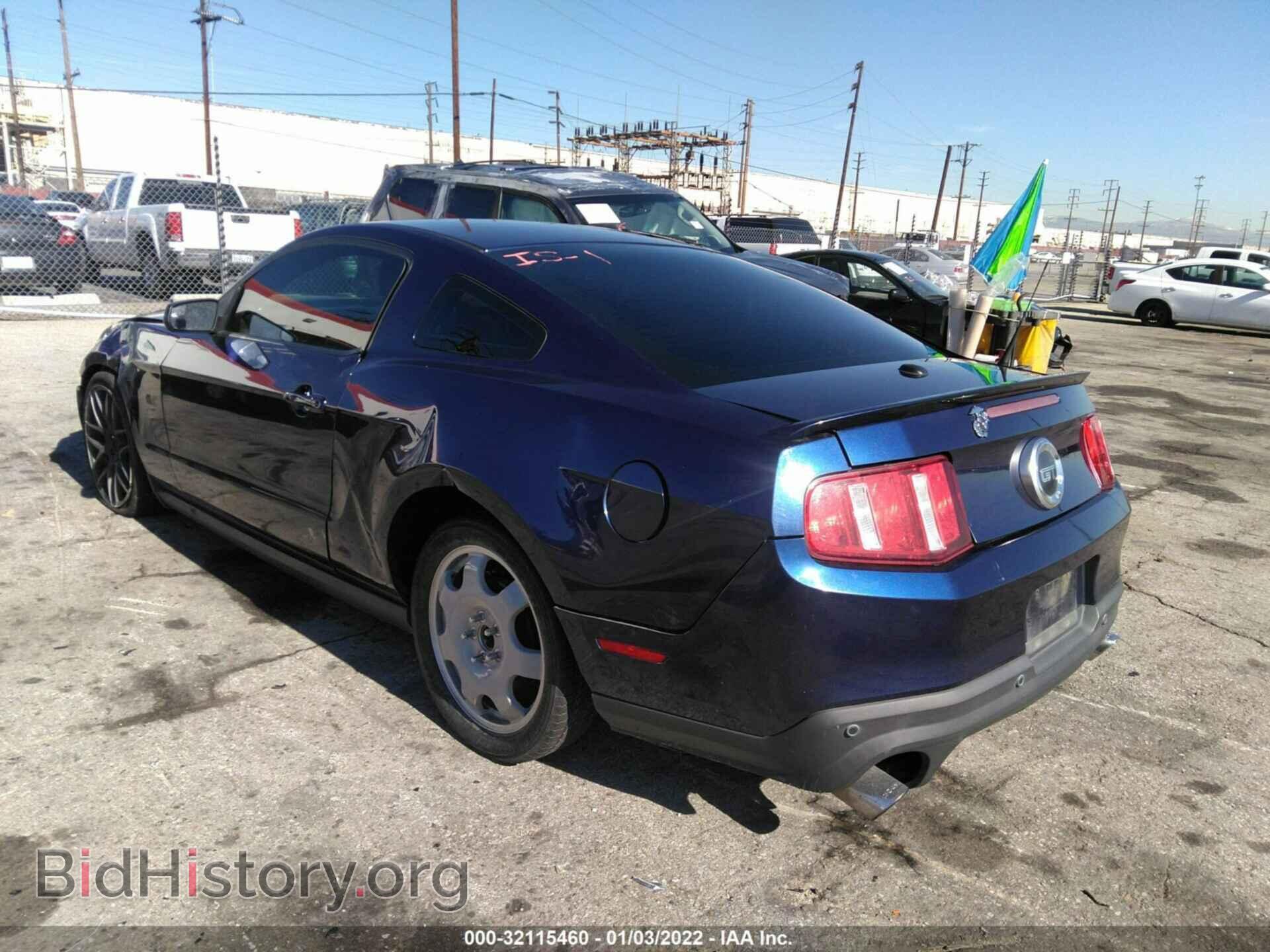 2012 FORD MUSTANG - VIN: 1ZVBP8CFXC5285541 - Фото 3
