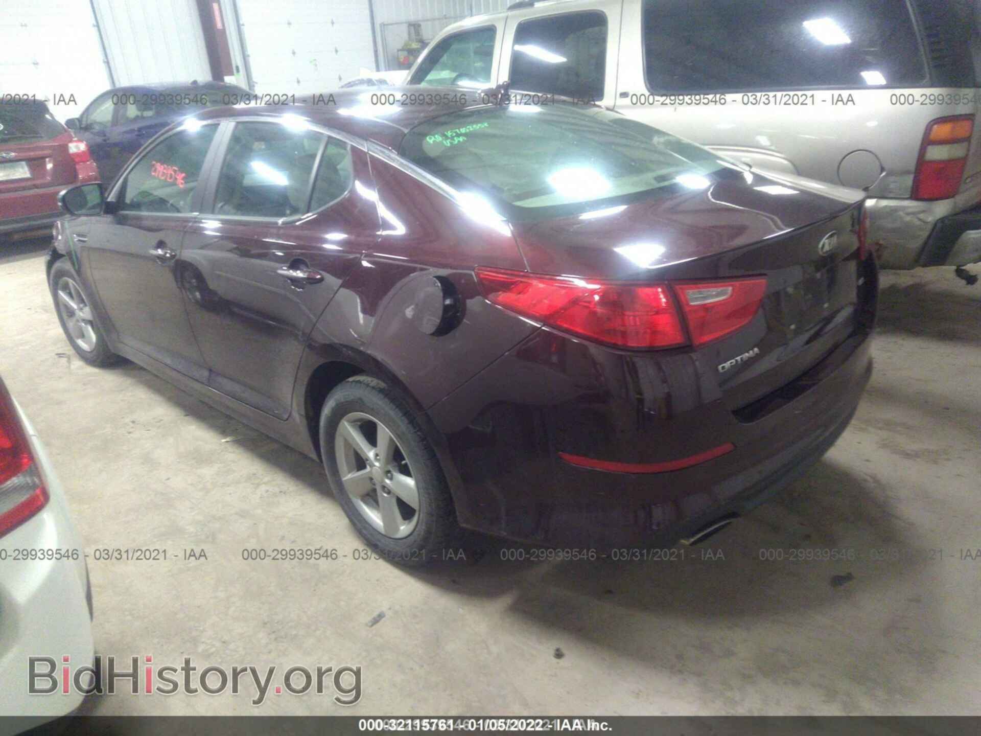 2015 KIA OPTIMA - VIN: 5XXGM4A74FG445676 - Фото 3