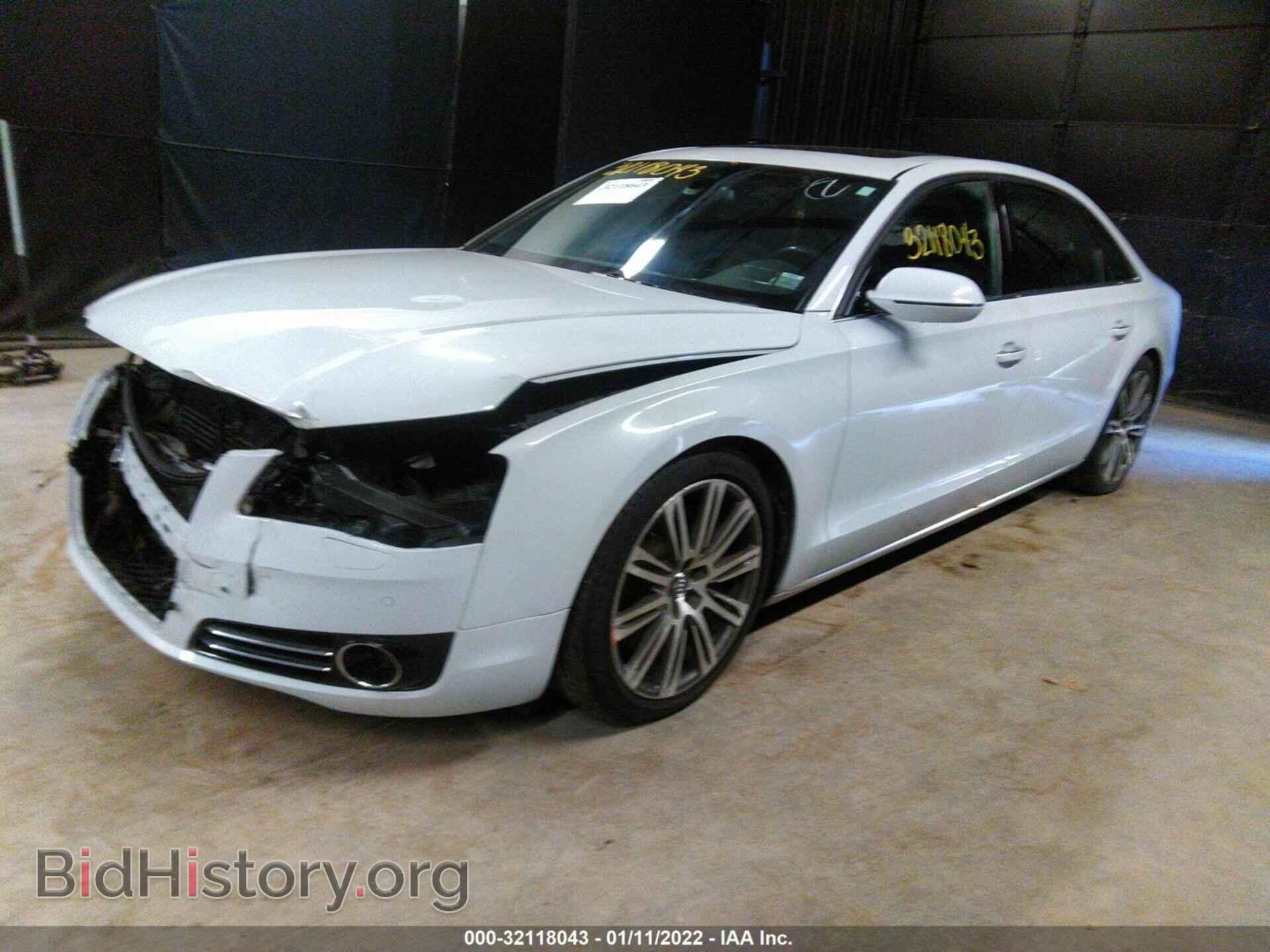 2013 AUDI A8 L - VIN: WAUR2AFD7DN011990 - Photo 2