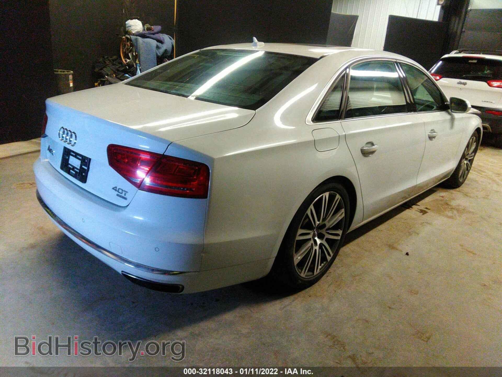2013 AUDI A8 L - VIN: WAUR2AFD7DN011990 - Photo 4