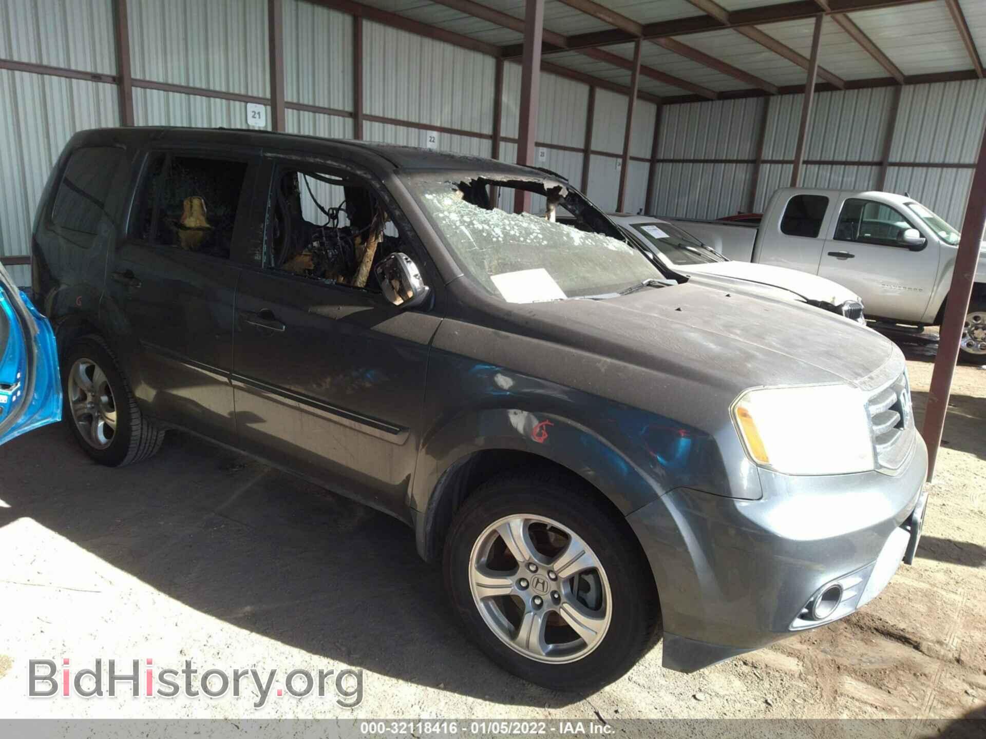 Photo 5FNYF3H42CB037731 - HONDA PILOT 2012