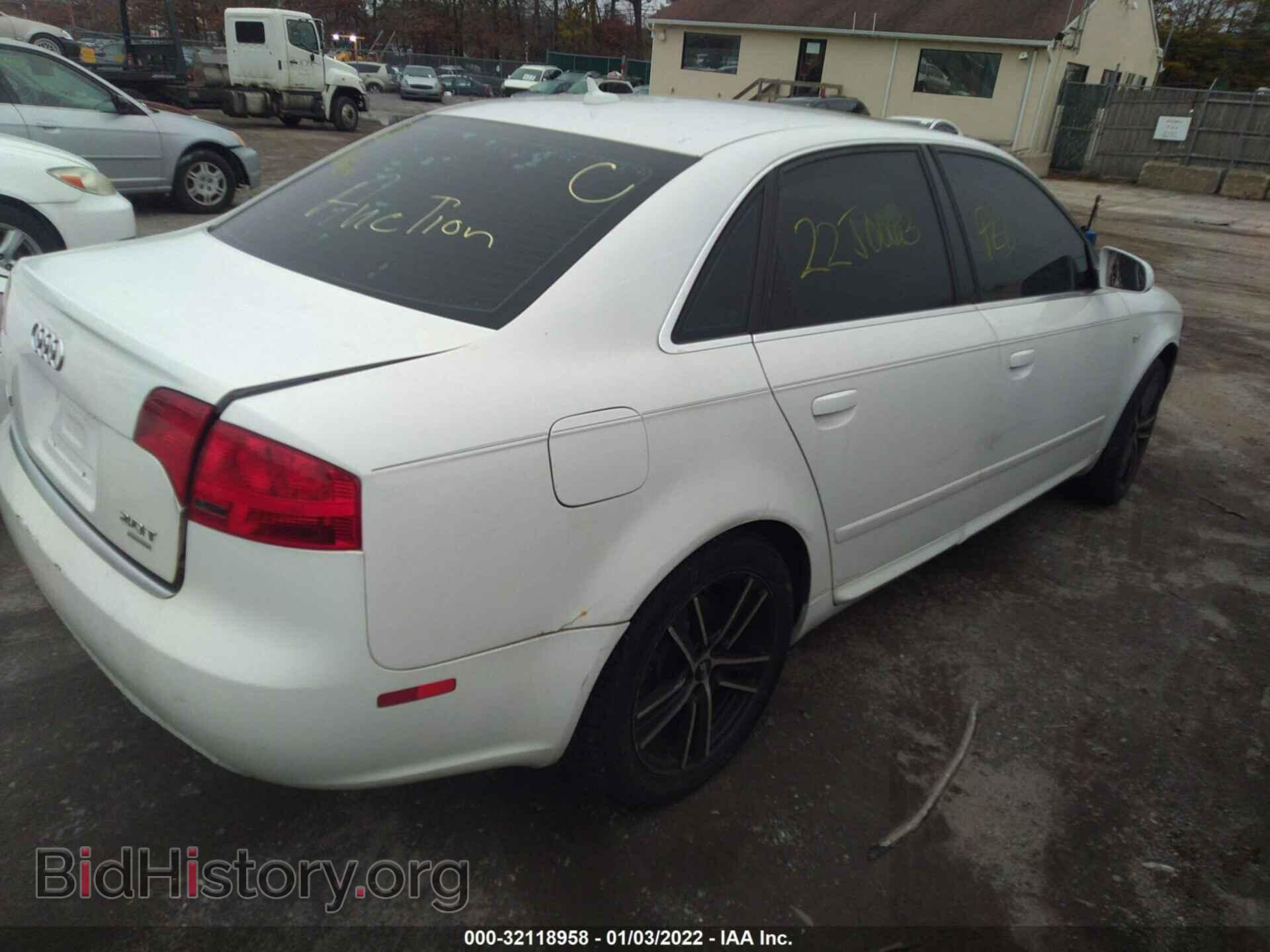 2008 AUDI A4 - VIN: WAUDF78EX8A101977 - Фото 4
