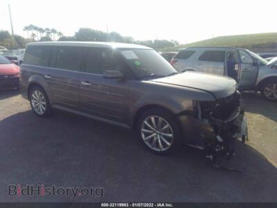 2014 Ford FLEX Limited, серый — VIN 2FMGK5D80EBD02816, IAAI