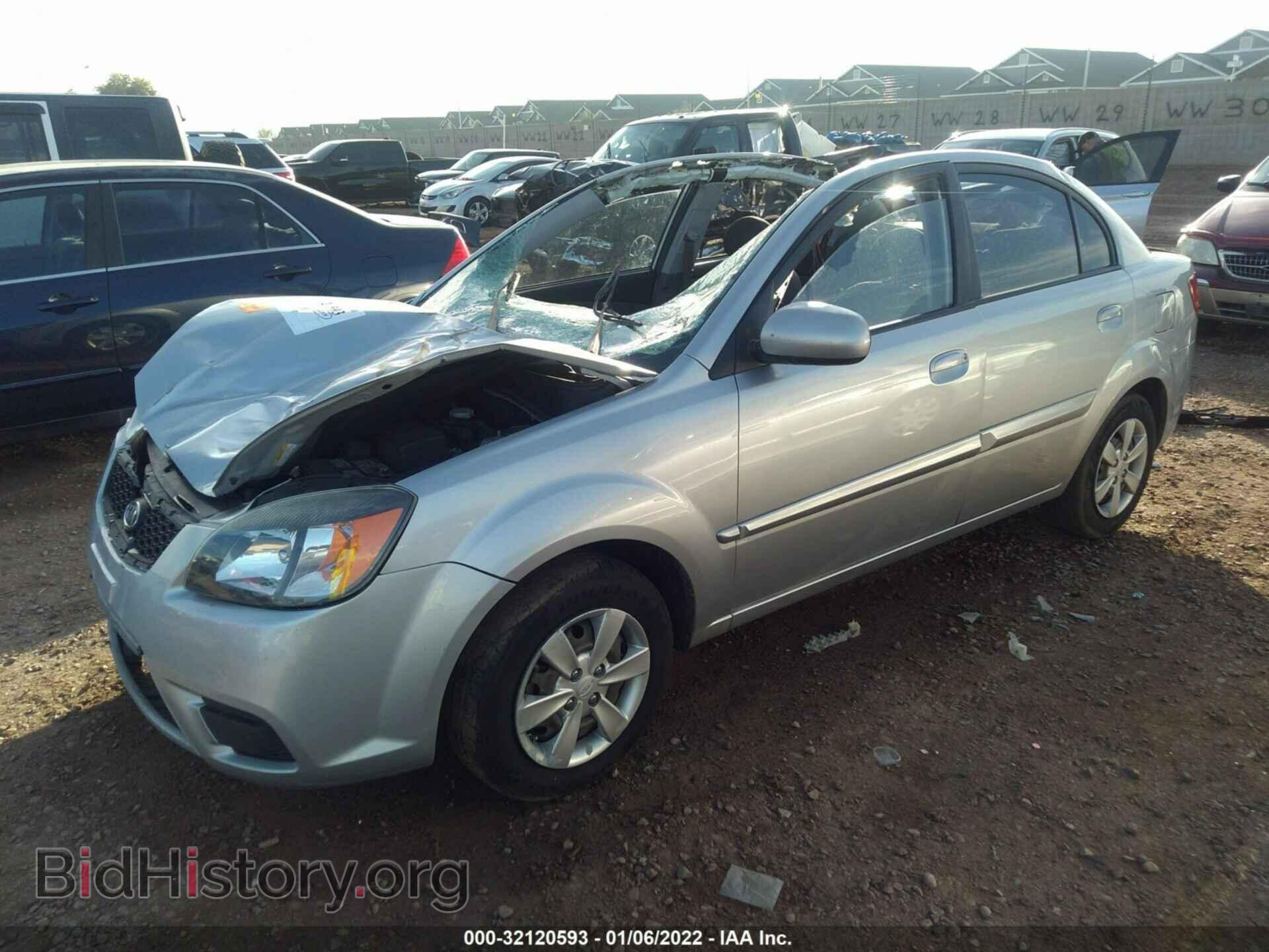 2011 KIA RIO - VIN: KNADH4A30B6932836 - Фото 2