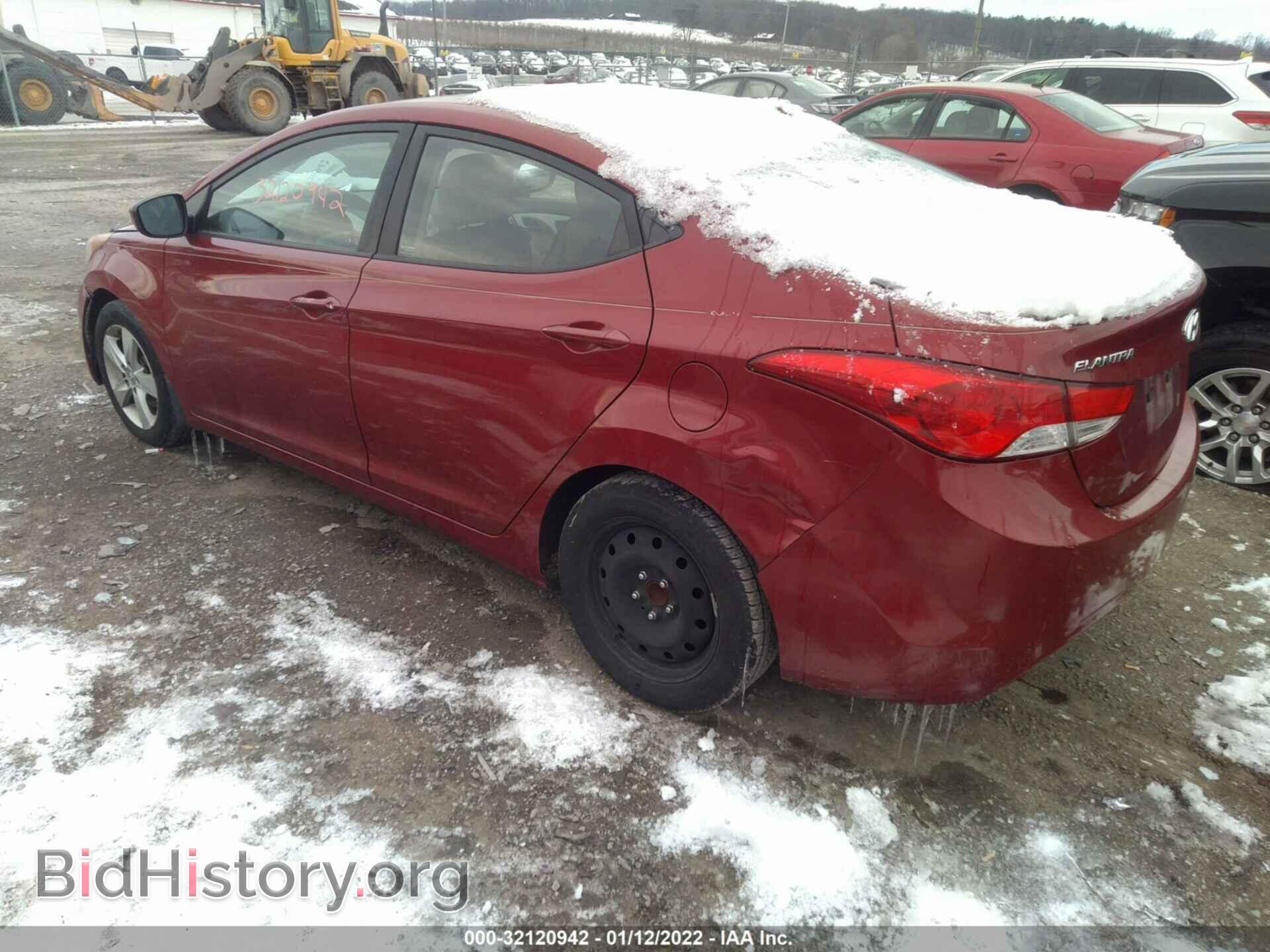 2012 HYUNDAI ELANTRA - VIN: KMHDH4AE7CU401615 - Фото 3