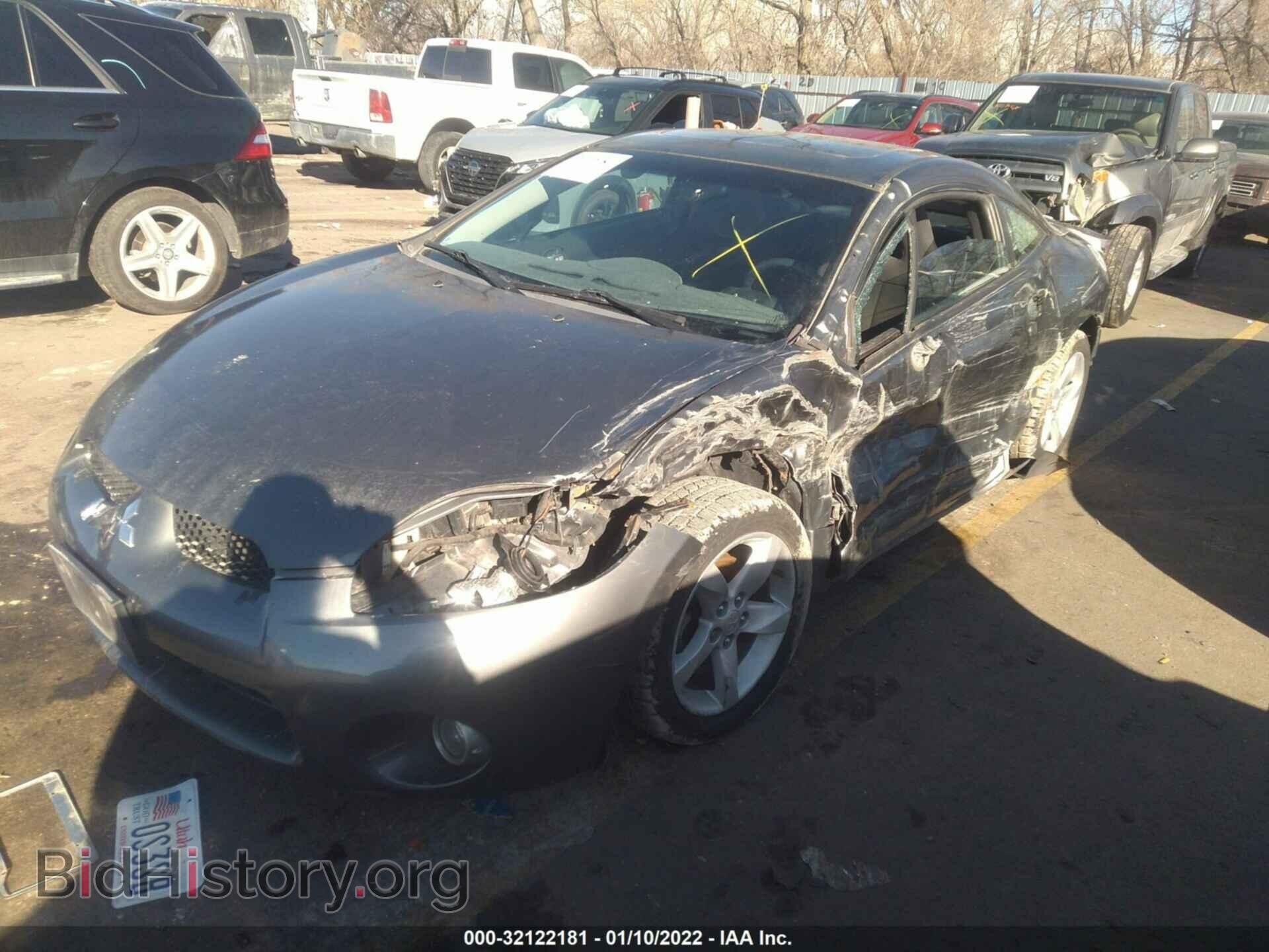 2006 MITSUBISHI ECLIPSE - VIN: 4A3AK24F46E013979 - Фото 2