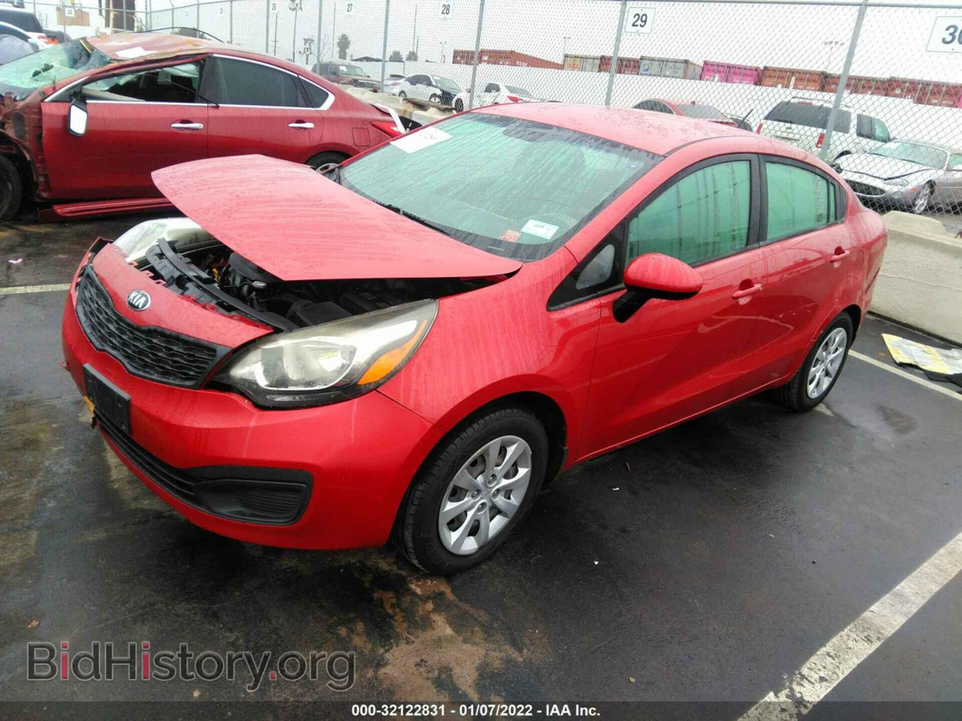 2014 KIA RIO - VIN: KNADM4A31E6353547 - Фото 2