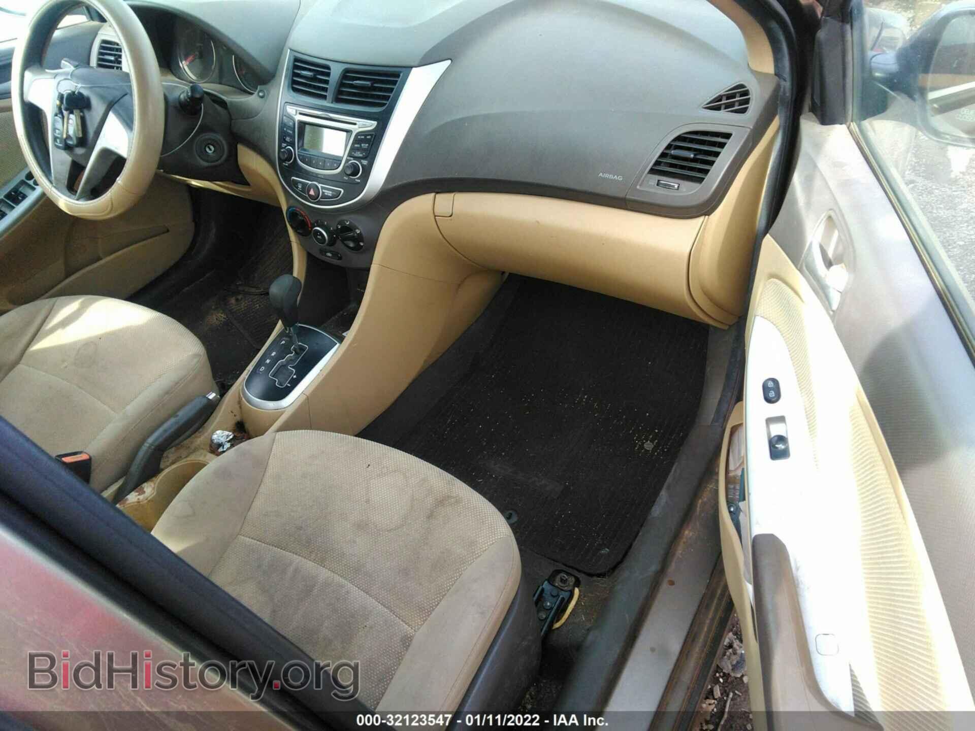 2013 HYUNDAI ACCENT - VIN: KMHCT4AE1DU584442 - Фото 5
