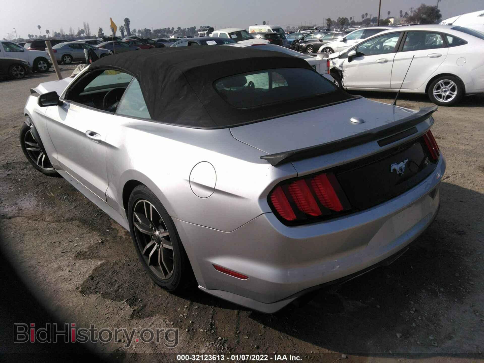 2016 FORD MUSTANG - VIN: 1FATP8UH4G5238346 - Фото 3
