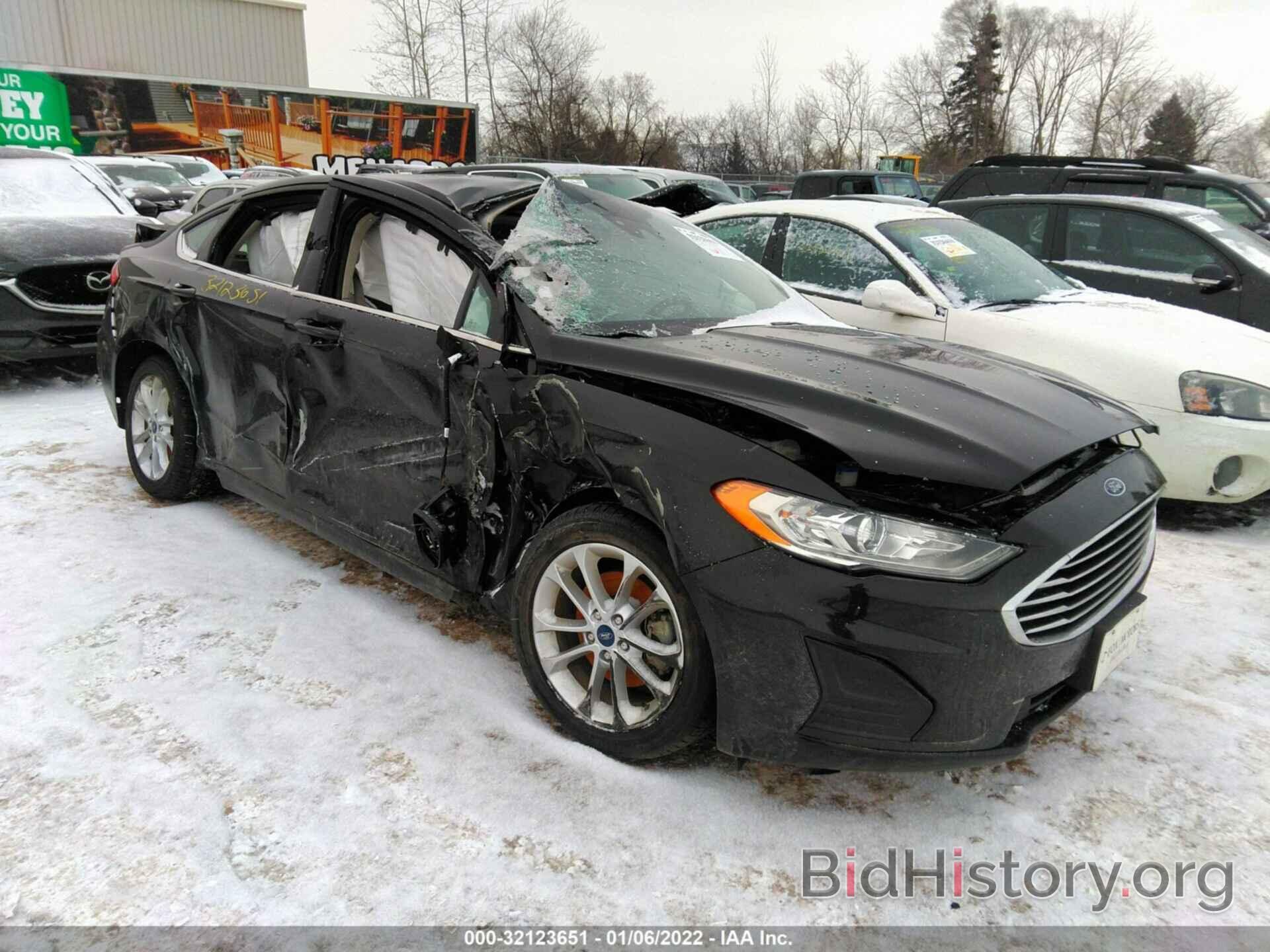 Фотография 3FA6P0LU8KR225585 - FORD FUSION HYBRID 2019