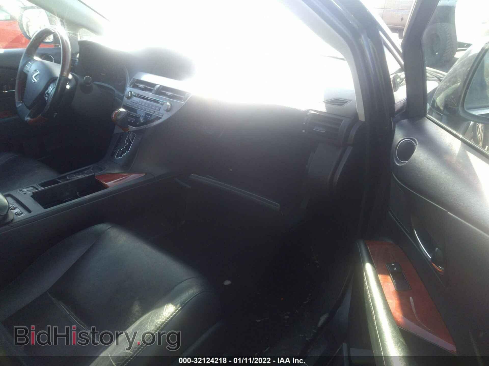 2010 LEXUS RX 350 - VIN: JTJBK1BA9A2000841 - Фото 5