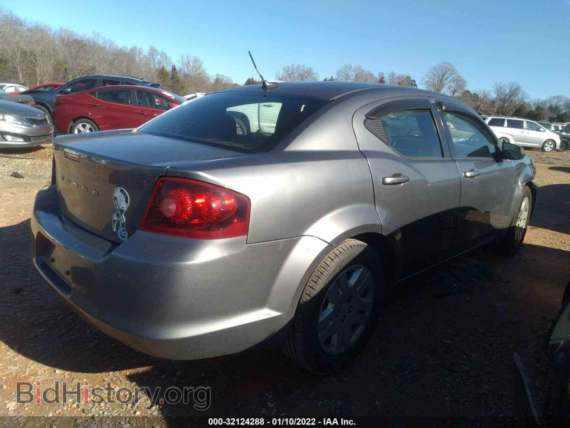 2012 DODGE AVENGER - VIN: 1C3CDZAB8CN122638 - Фото 4