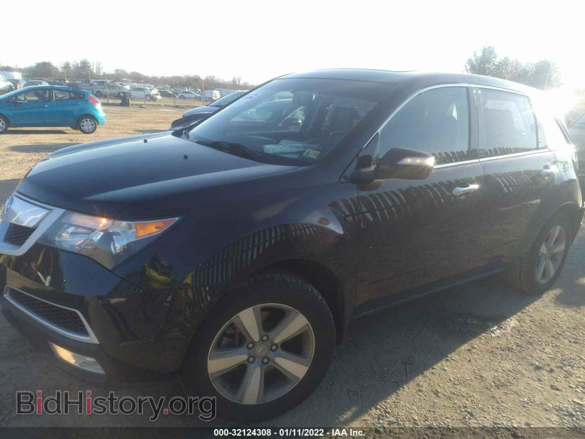 2012 ACURA MDX - VIN: 2HNYD2H24CH529728 - Фото 2