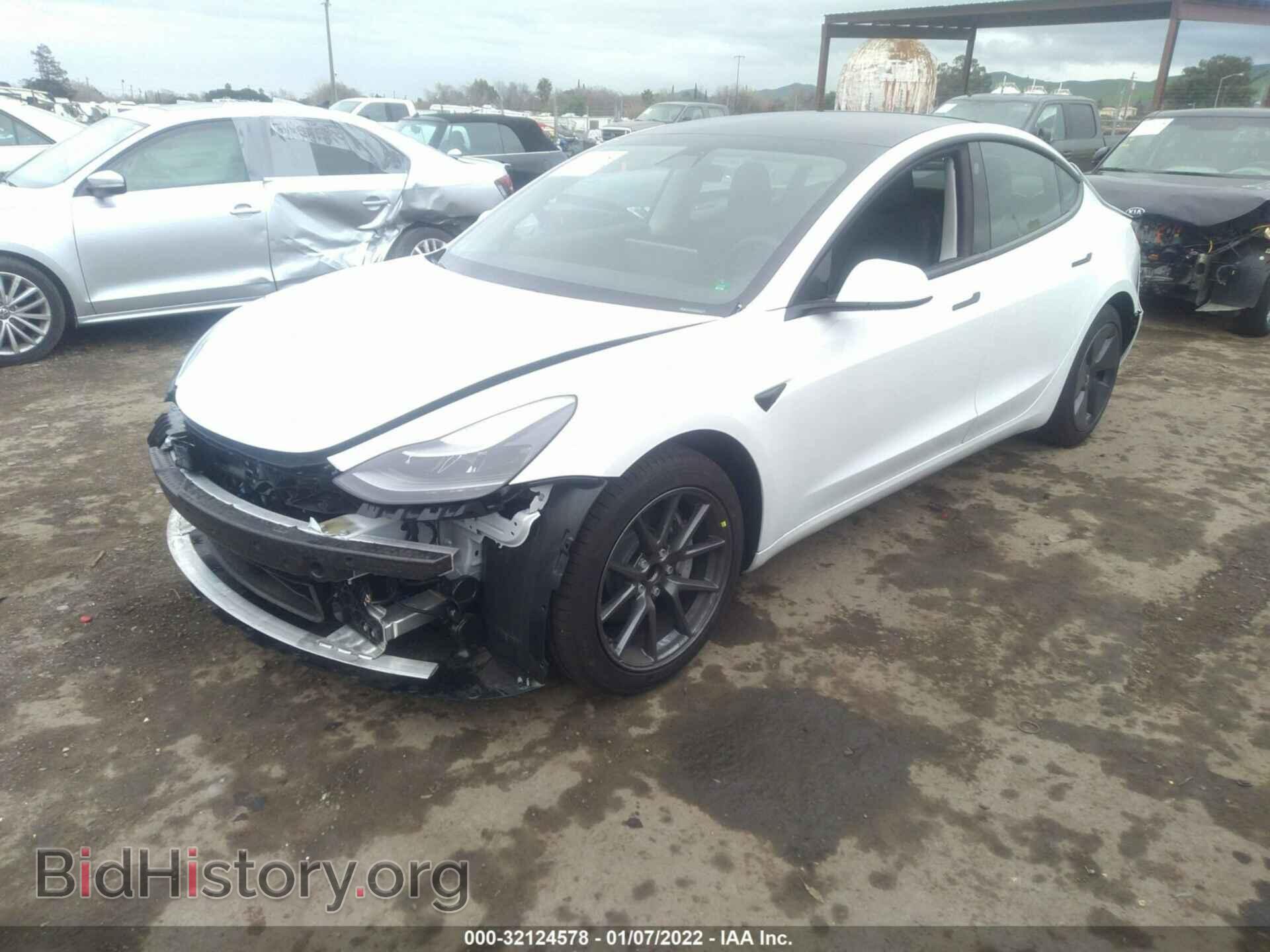 2021 TESLA MODEL 3 - VIN: 5YJ3E1EA1MF873849 - Photo 2