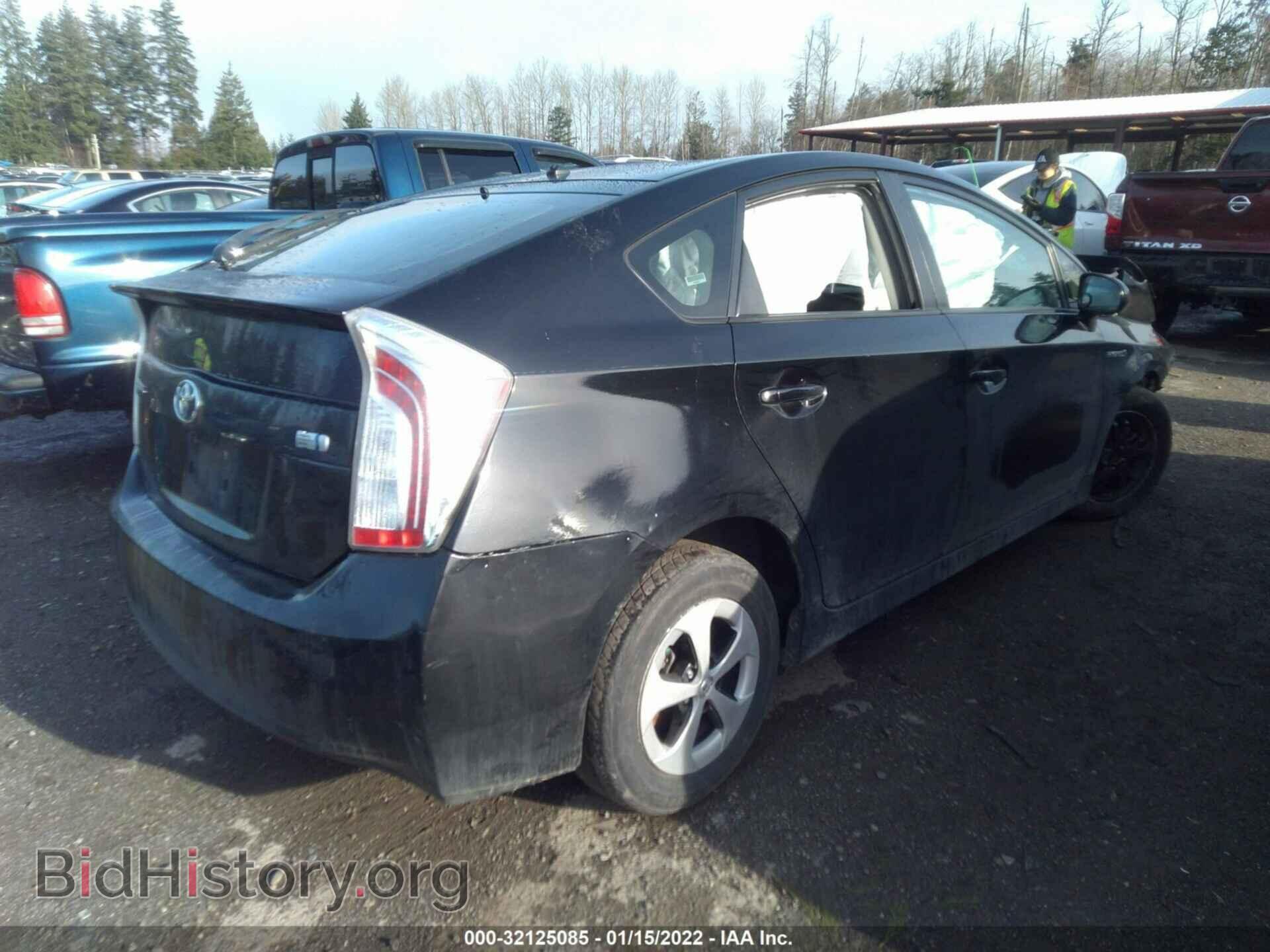 2013 TOYOTA PRIUS - VIN: JTDKN3DU8D0351284 - Фото 4