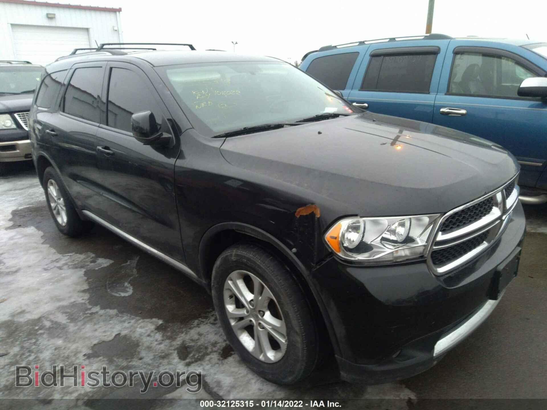 Photo 1C4RDJAG3CC312510 - DODGE DURANGO 2012