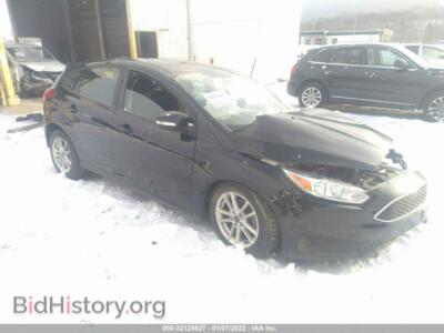 2016 Ford FOCUS SE, черный — VIN 1FADP3K2XGL284491, IAAI