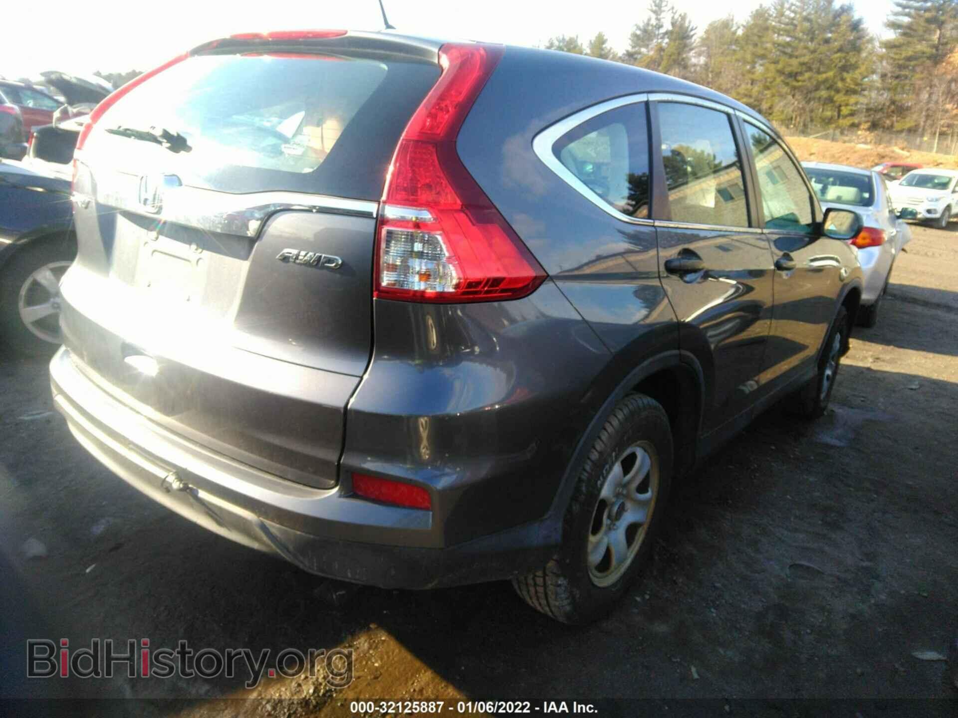 2016 HONDA CR-V - VIN: 5J6RM4H38GL056790 - Фото 4