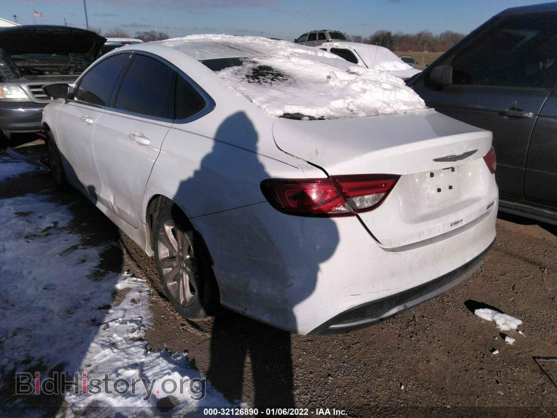 2015 CHRYSLER 200 - VIN: 1C3CCCAB7FN554643 - Фото 3