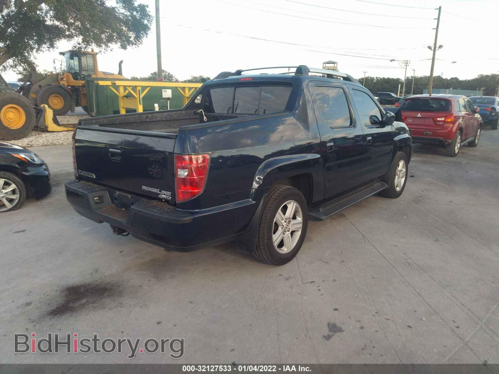 2011 HONDA RIDGELINE - VIN: 5FPYK1F55BB005471 - Фото 4