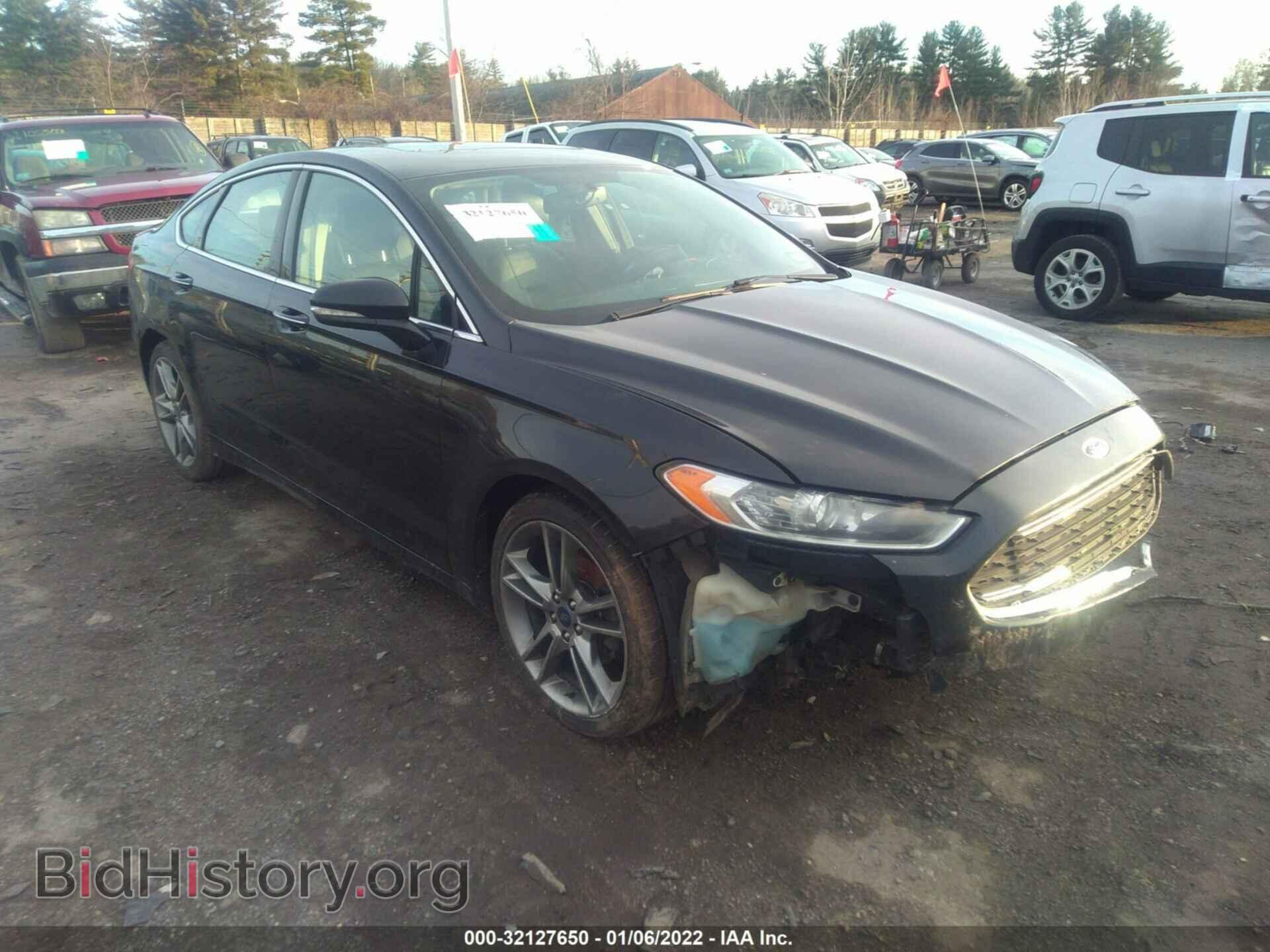 Фотография 3FA6P0D93DR308290 - FORD FUSION 2013