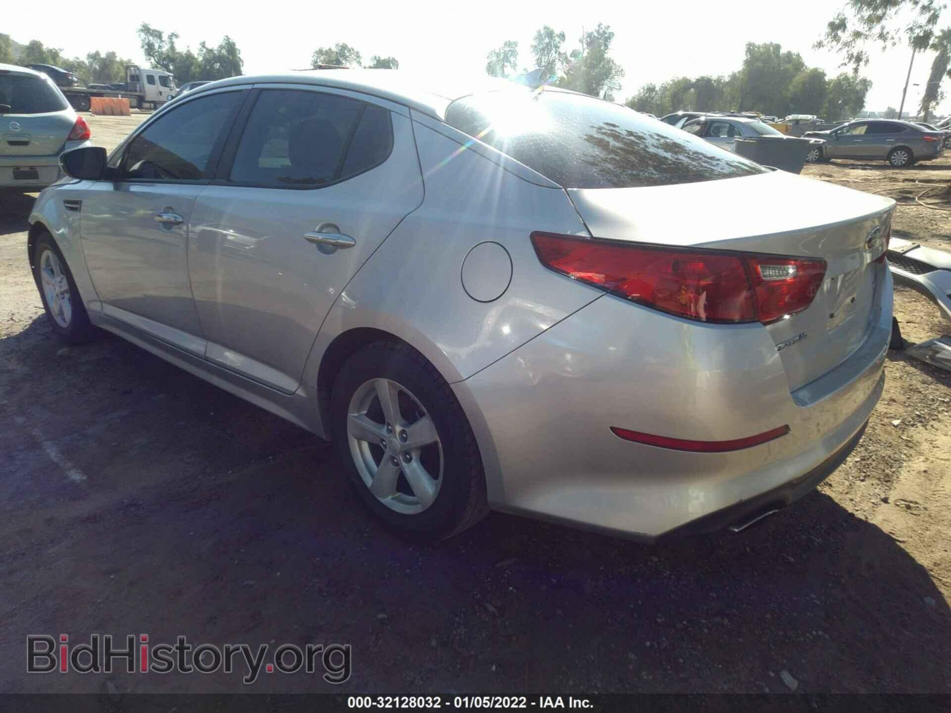 2014 KIA OPTIMA - VIN: KNAGM4A70E5479808 - Фото 3