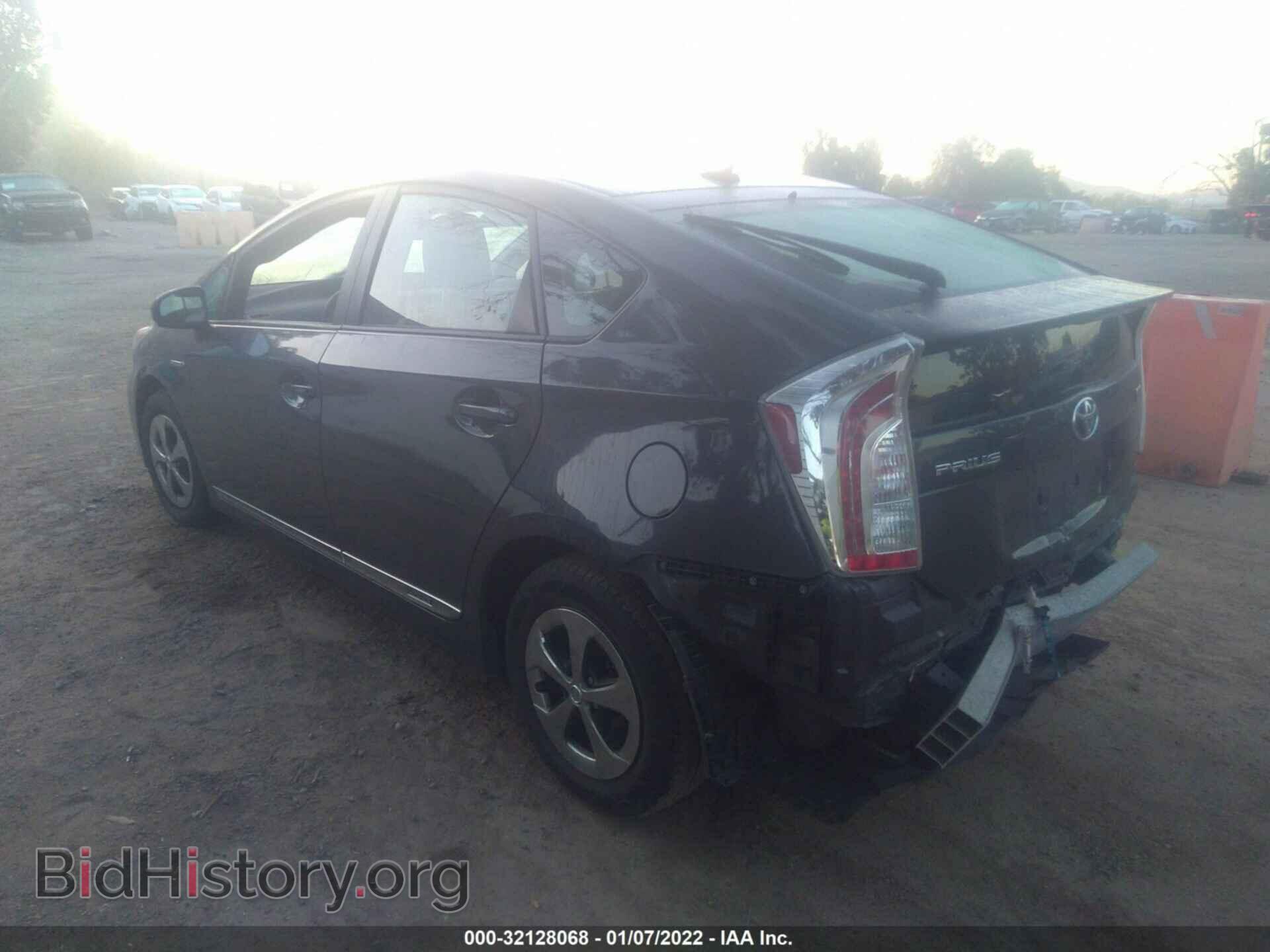 2013 TOYOTA PRIUS - VIN: JTDKN3DU8D1733339 - Фото 3