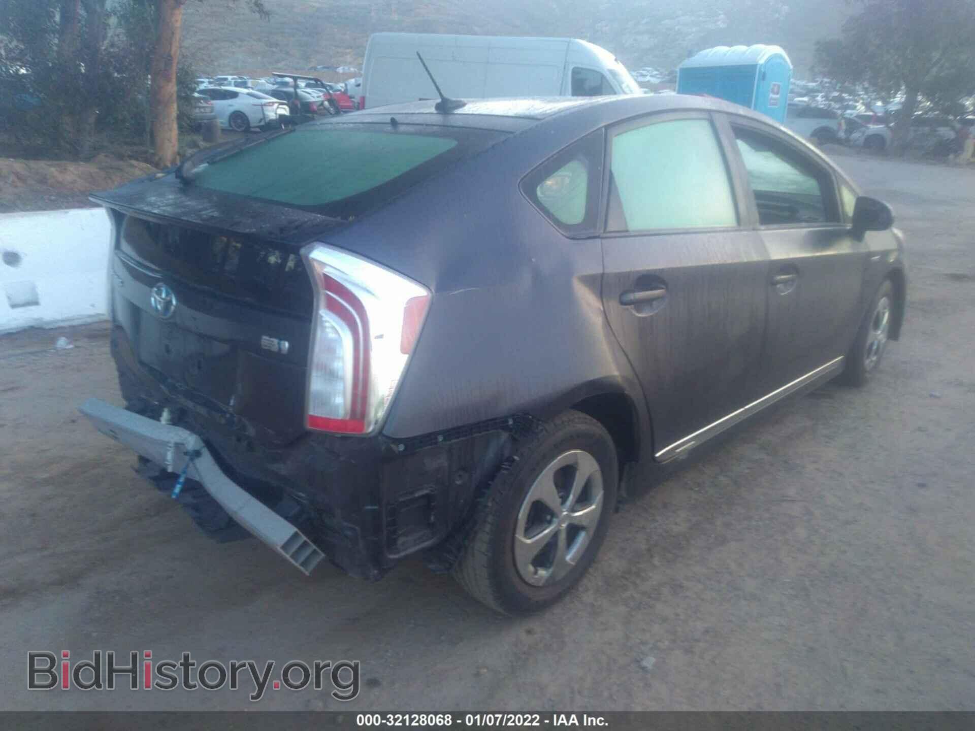 2013 TOYOTA PRIUS - VIN: JTDKN3DU8D1733339 - Фото 4