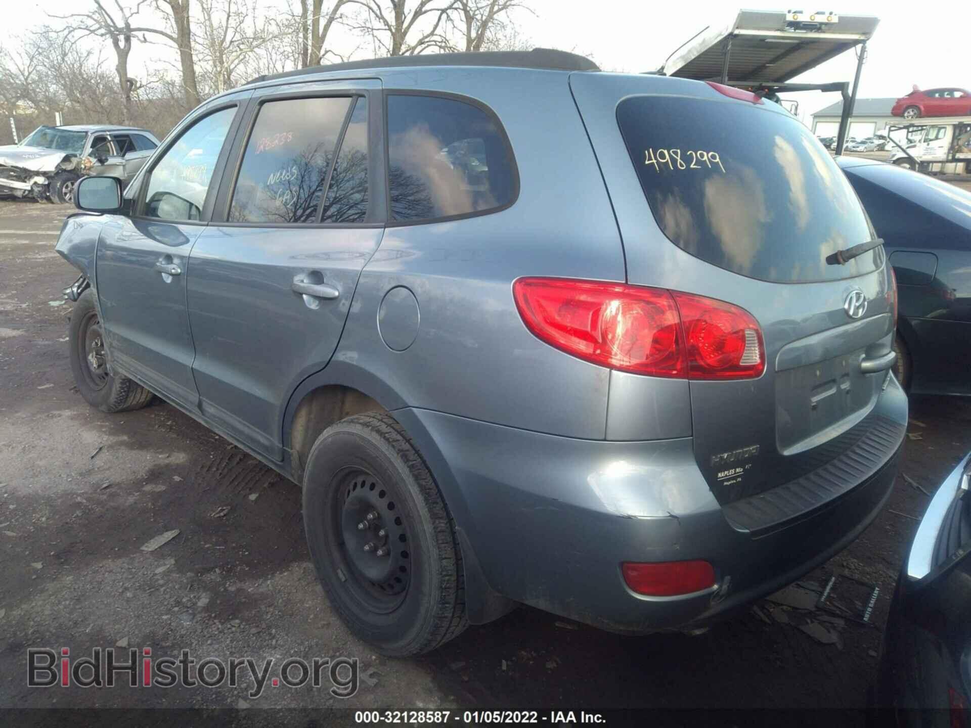 2009 HYUNDAI SANTA FE - VIN: 5NMSG13D99H257602 - Фото 3