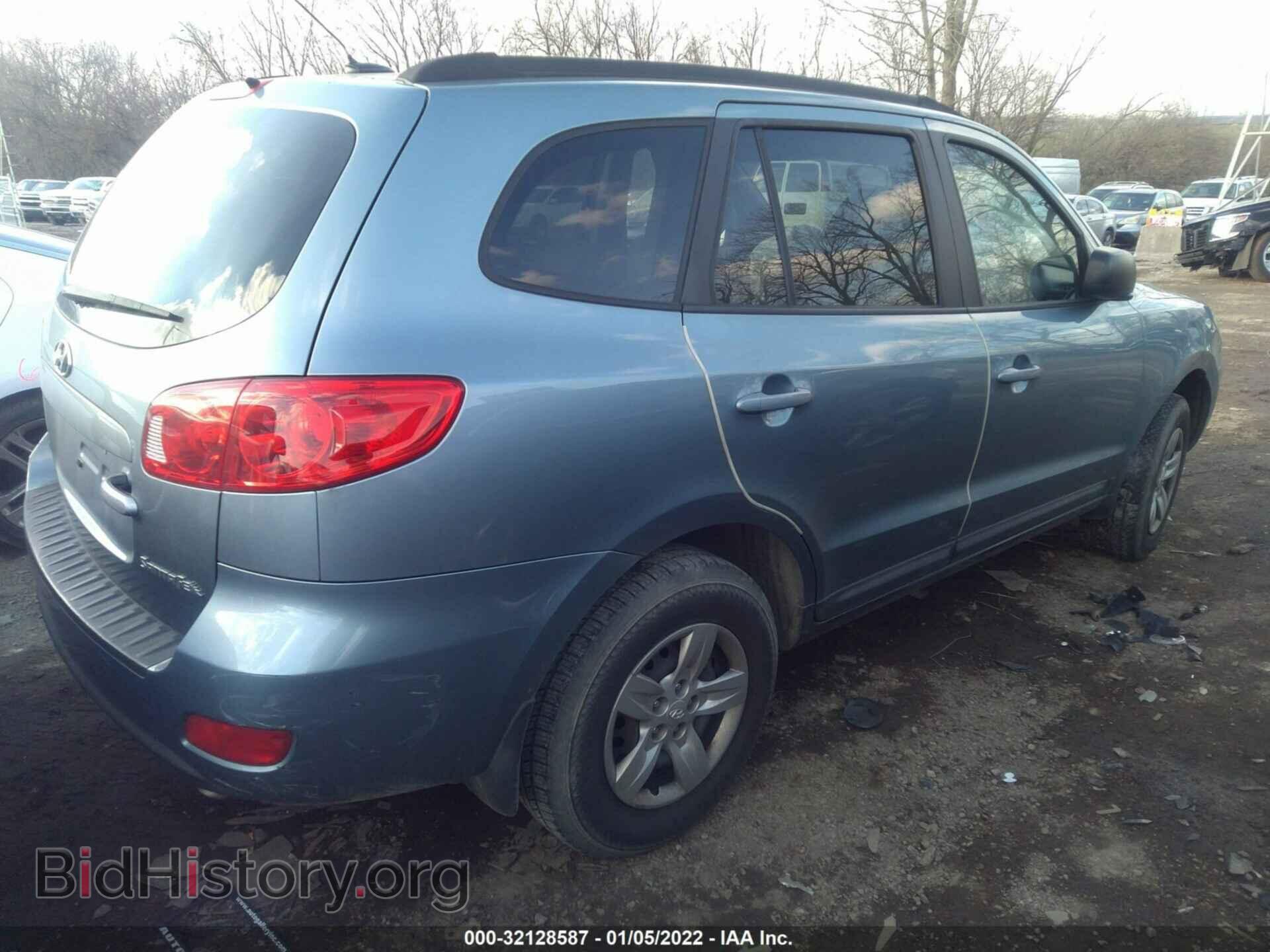 2009 HYUNDAI SANTA FE - VIN: 5NMSG13D99H257602 - Фото 4