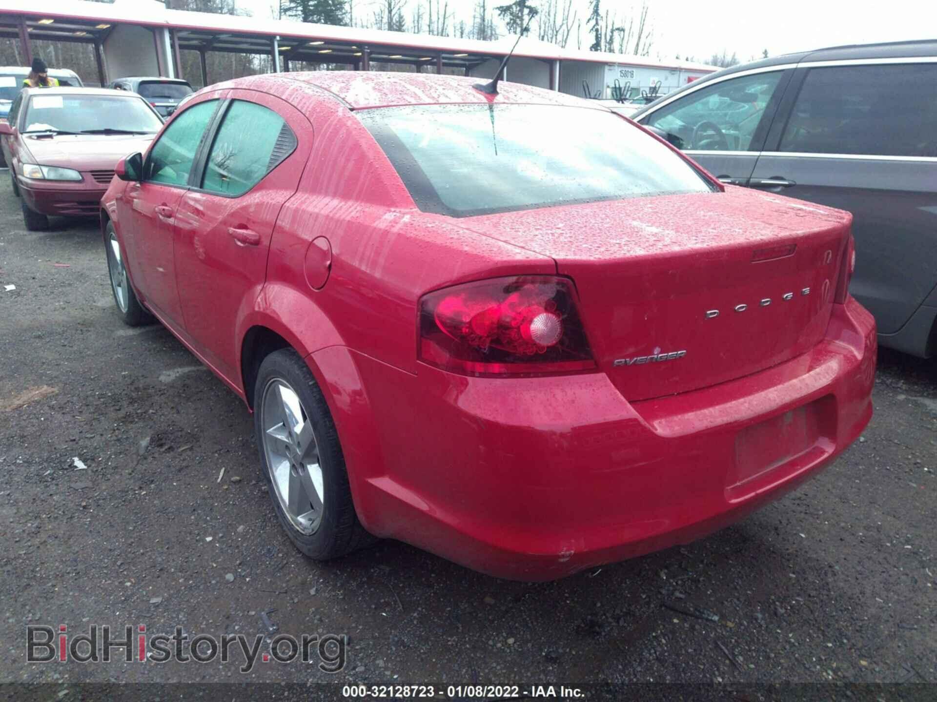2011 DODGE AVENGER - VIN: 1B3BD2FG2BN510466 - Фото 3