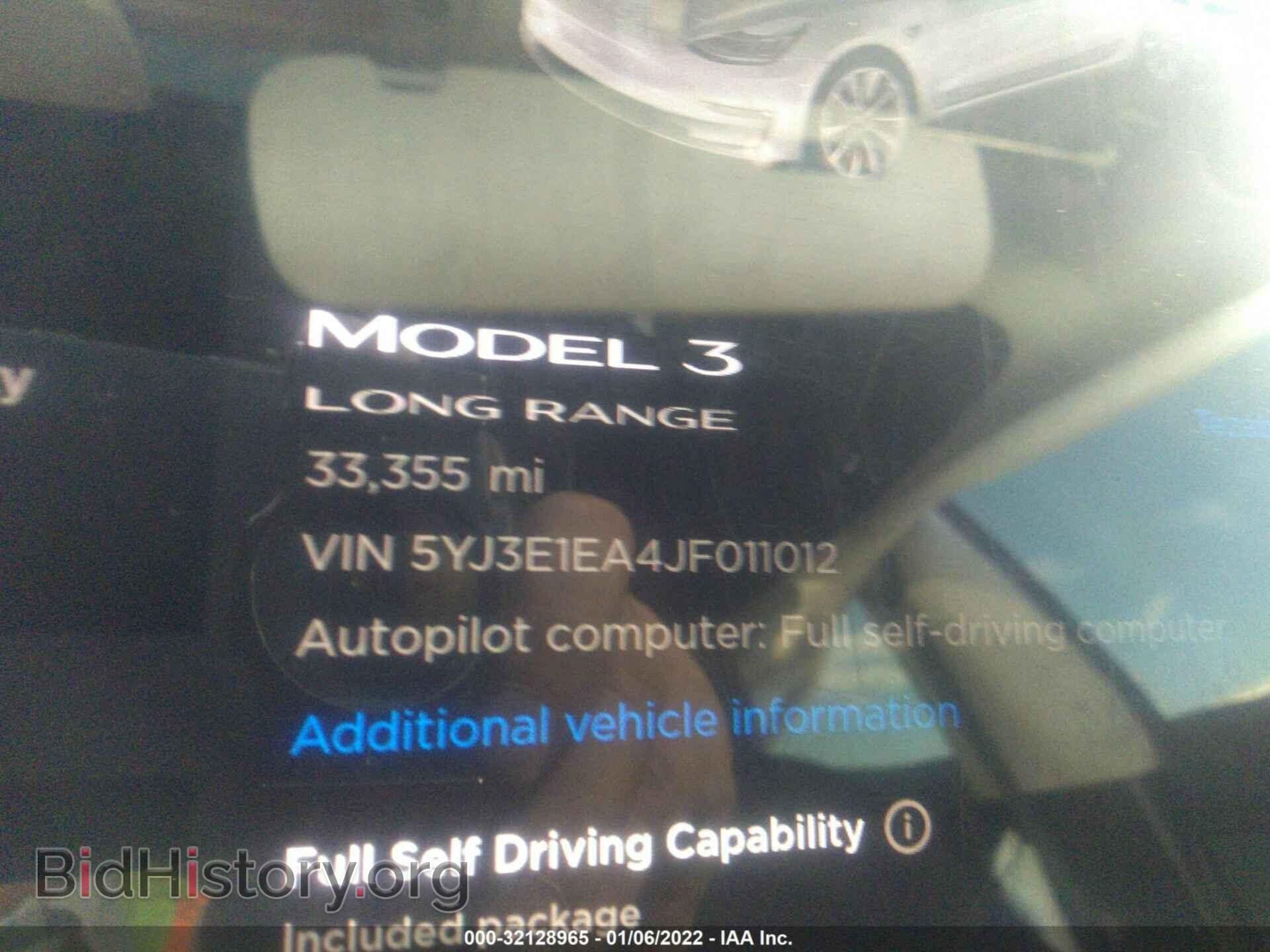 2018 TESLA MODEL 3 - VIN: 5YJ3E1EA4JF011012 - Photo 7