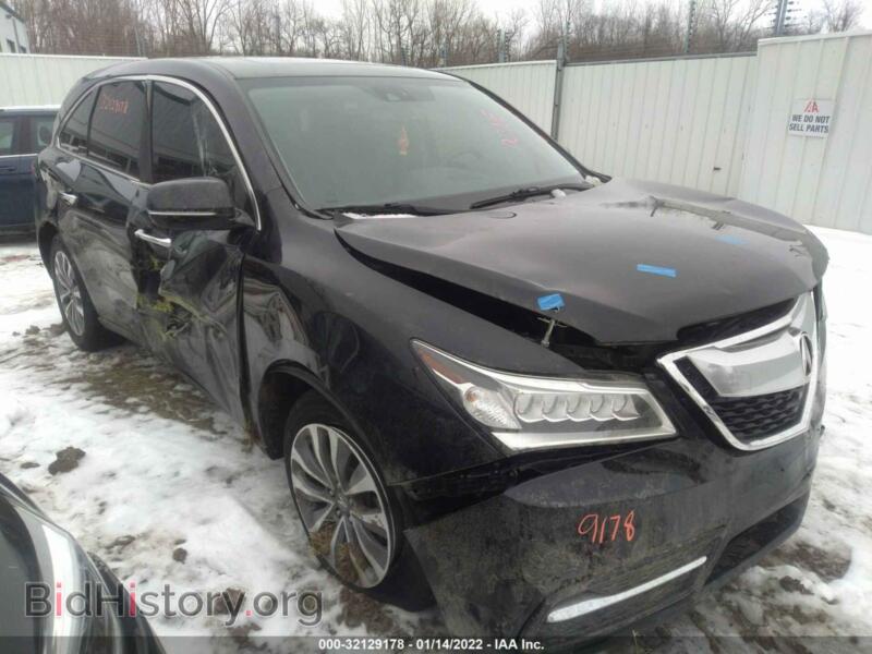 2015 Acura MDX Tech PKG (VIN 5FRYD4H43FB032035) — фото 1 из 11, IAAI, повреждение: правый бок