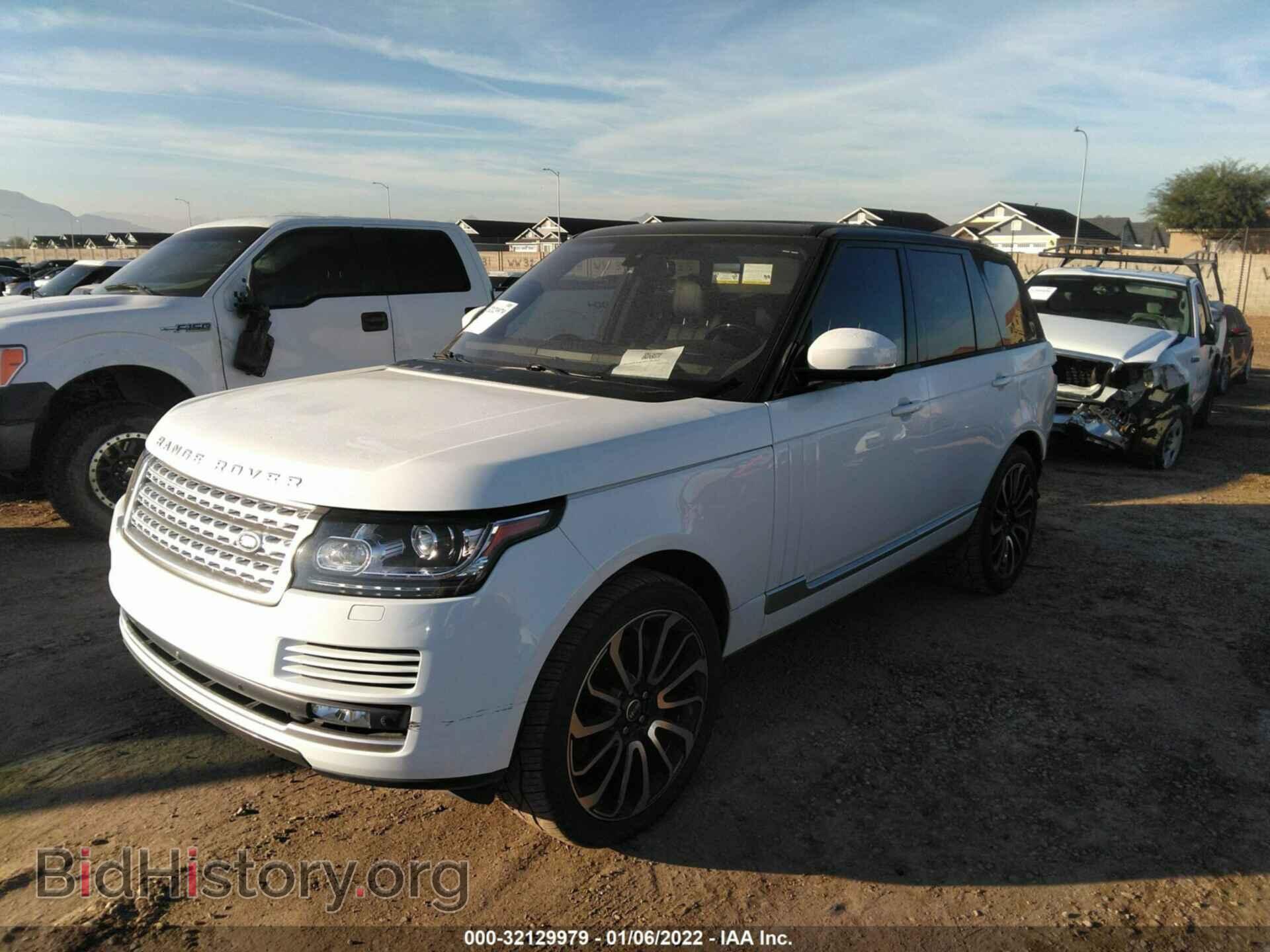 2016 LAND ROVER RANGE ROVER - VIN: SALGS2PF3GA317945 - Фото 2