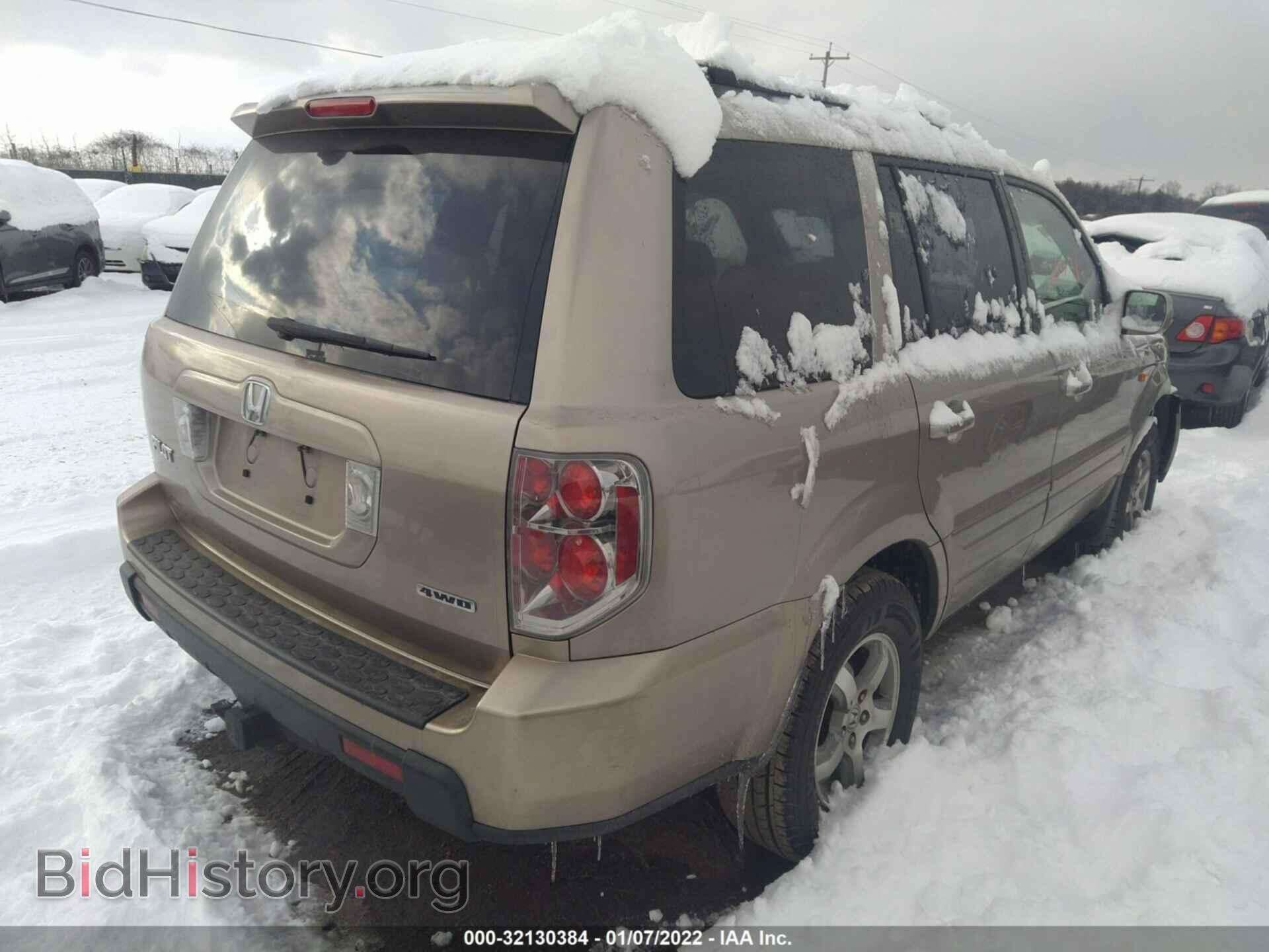 2006 HONDA PILOT - VIN: 2HKYF18596H501035 - Фото 4