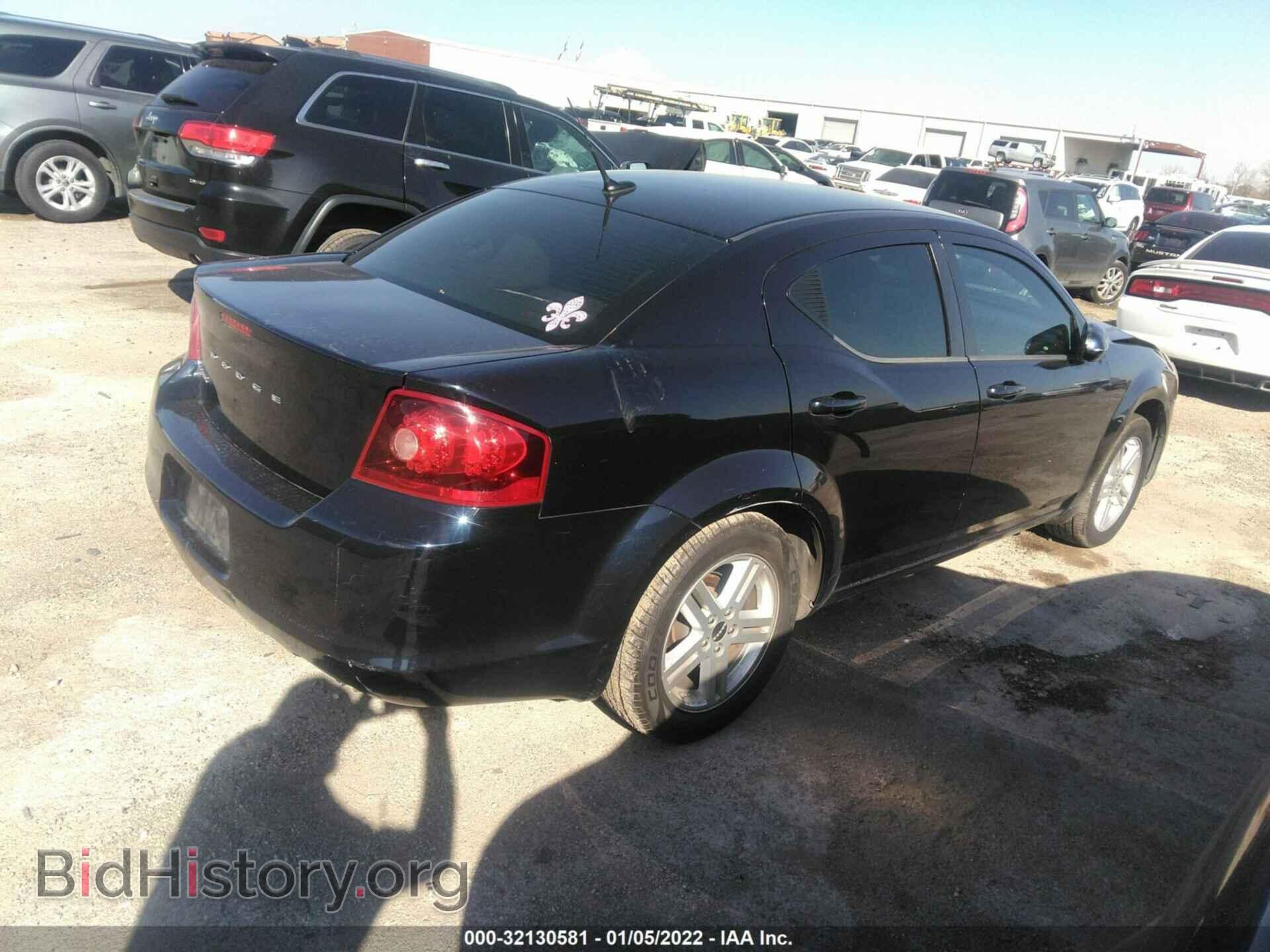 2011 DODGE AVENGER - VIN: 1B3BD1FB2BN536838 - Фото 4