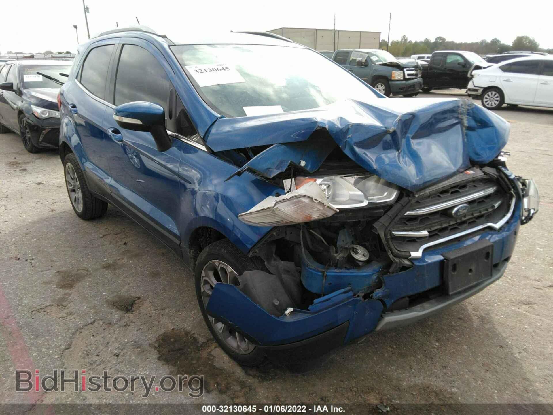 Photo MAJ6S3KL2KC306587 - FORD ECOSPORT 2019