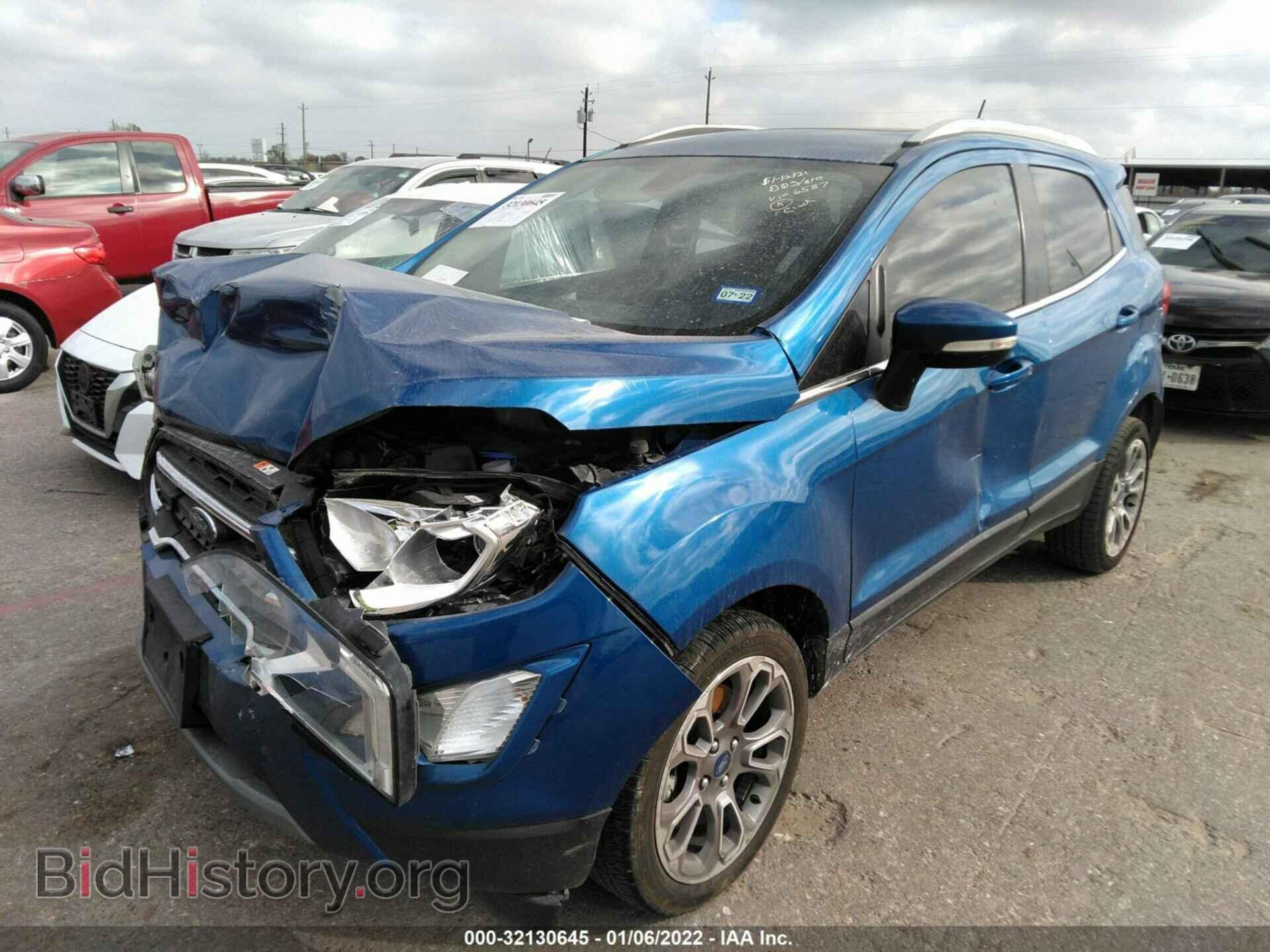 2019 FORD ECOSPORT - VIN: MAJ6S3KL2KC306587 - Фото 2