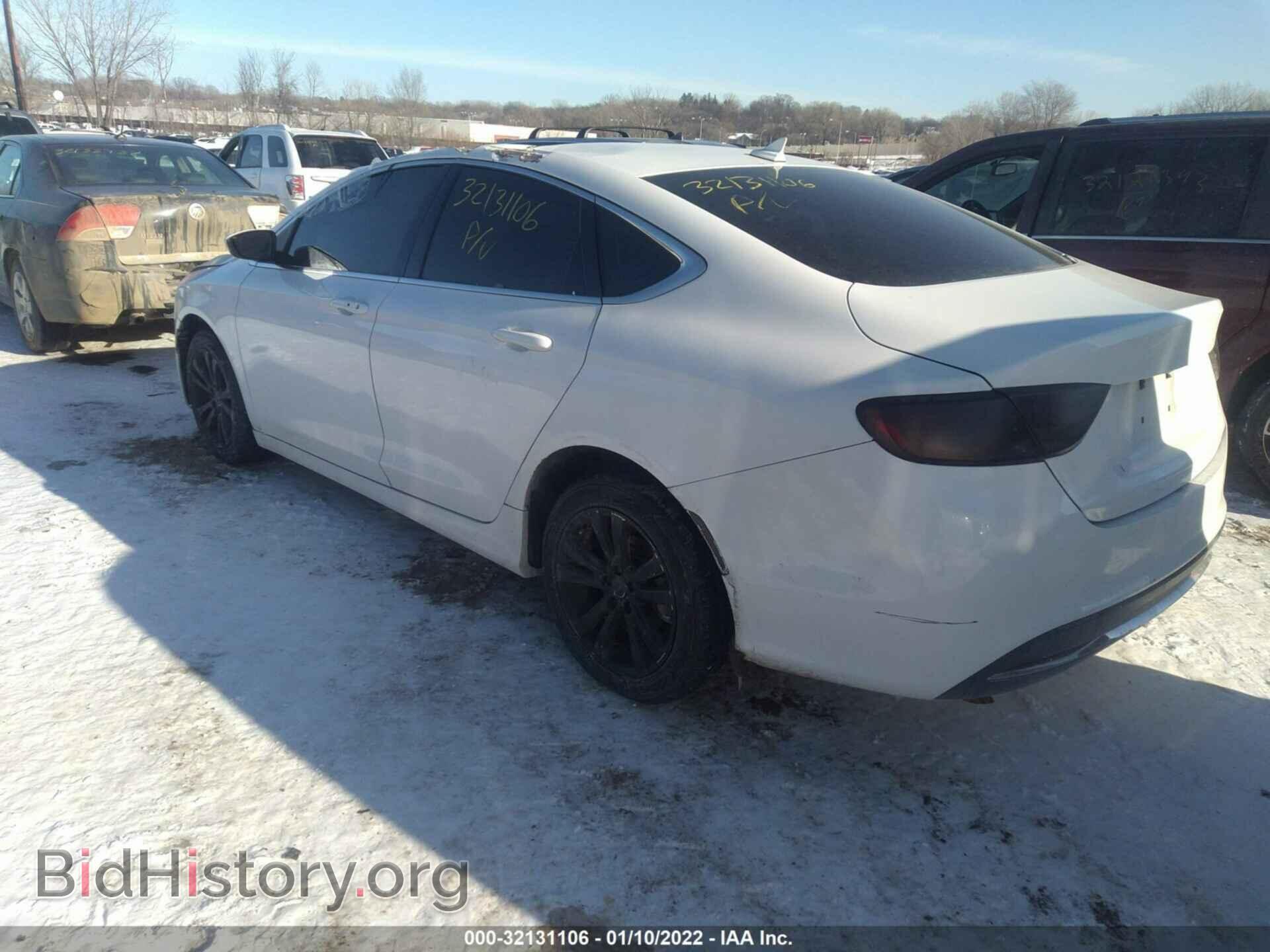 2015 CHRYSLER 200 - VIN: 1C3CCCAB6FN720943 - Фото 3