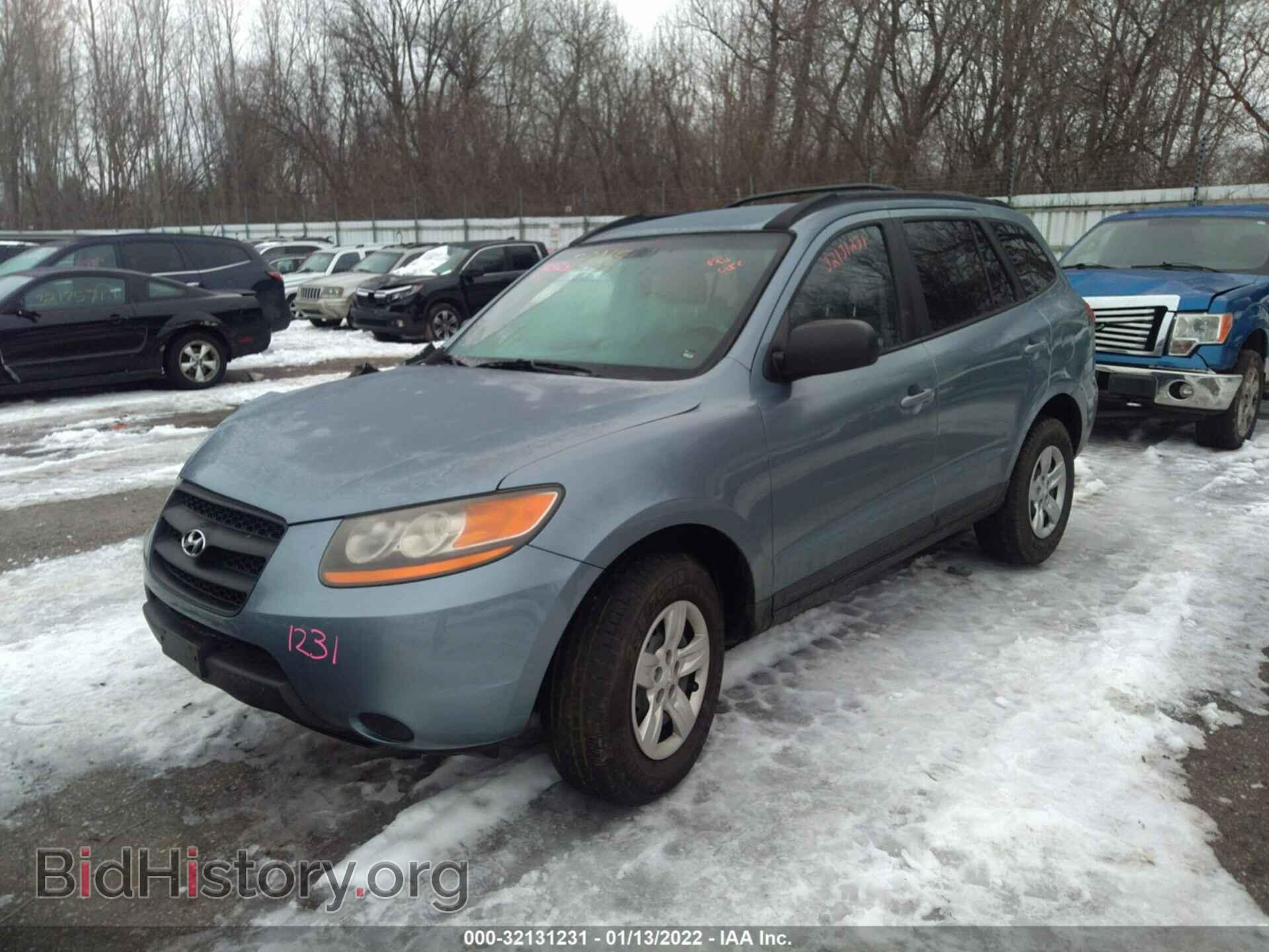 2009 HYUNDAI SANTA FE - VIN: 5NMSG73D59H239729 - Фото 2