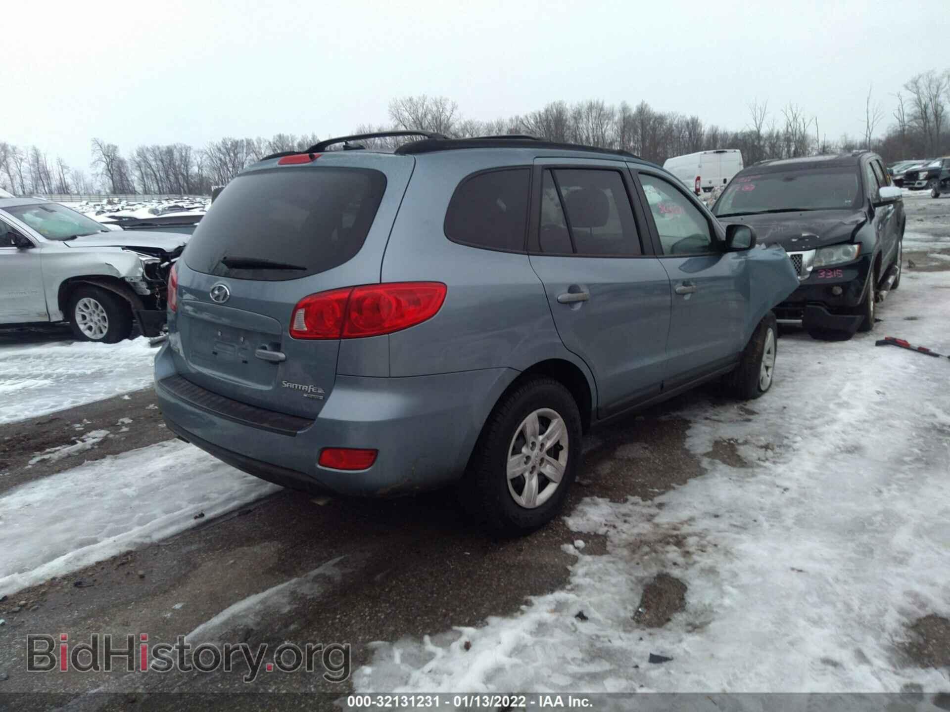 2009 HYUNDAI SANTA FE - VIN: 5NMSG73D59H239729 - Фото 4