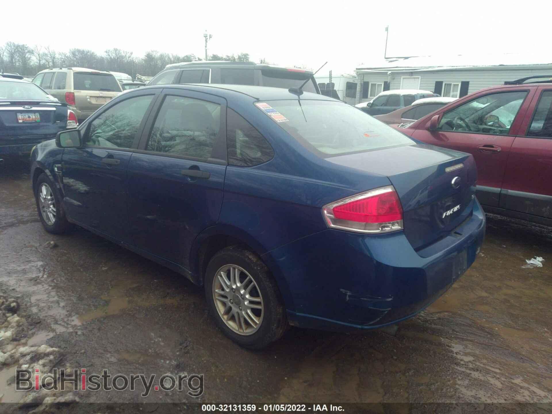 2008 FORD FOCUS - VIN: 1FAHP35N18W241956 - Фото 3