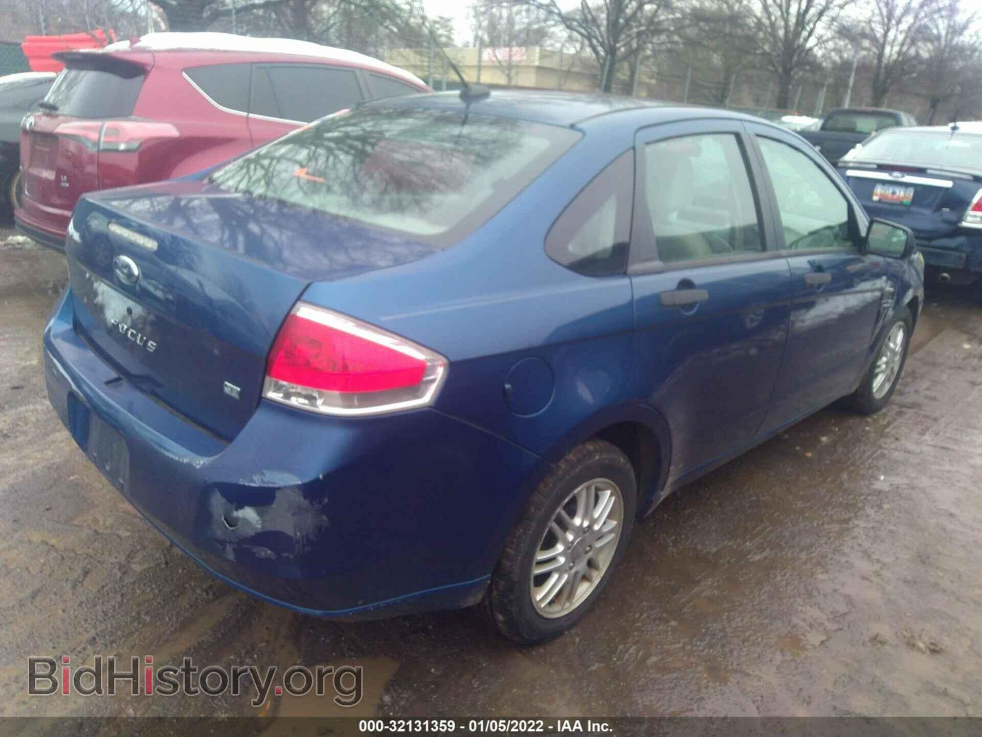 2008 FORD FOCUS - VIN: 1FAHP35N18W241956 - Фото 4