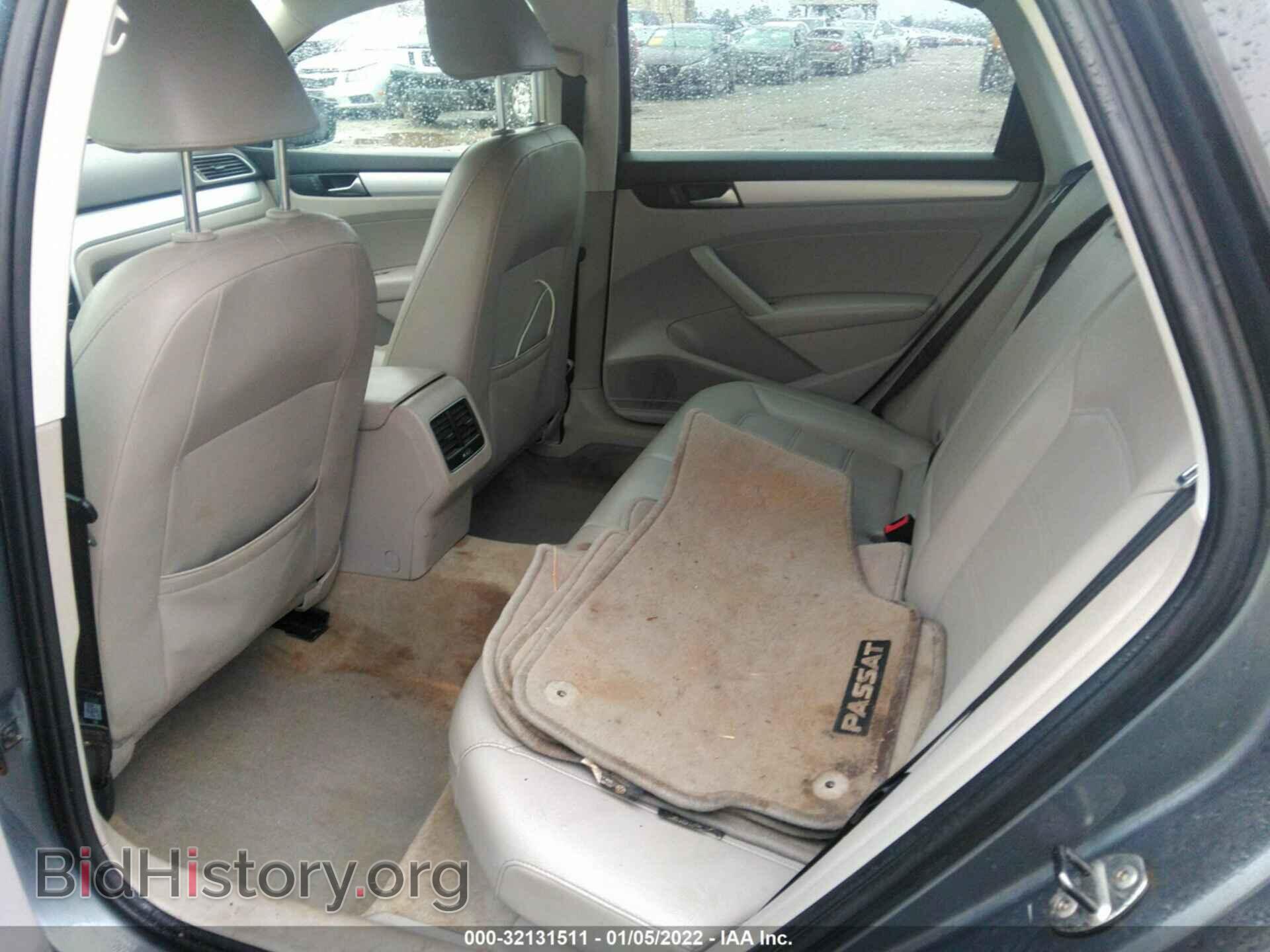 2013 VOLKSWAGEN PASSAT - VIN: 1VWBP7A31DC057718 - Фото 8