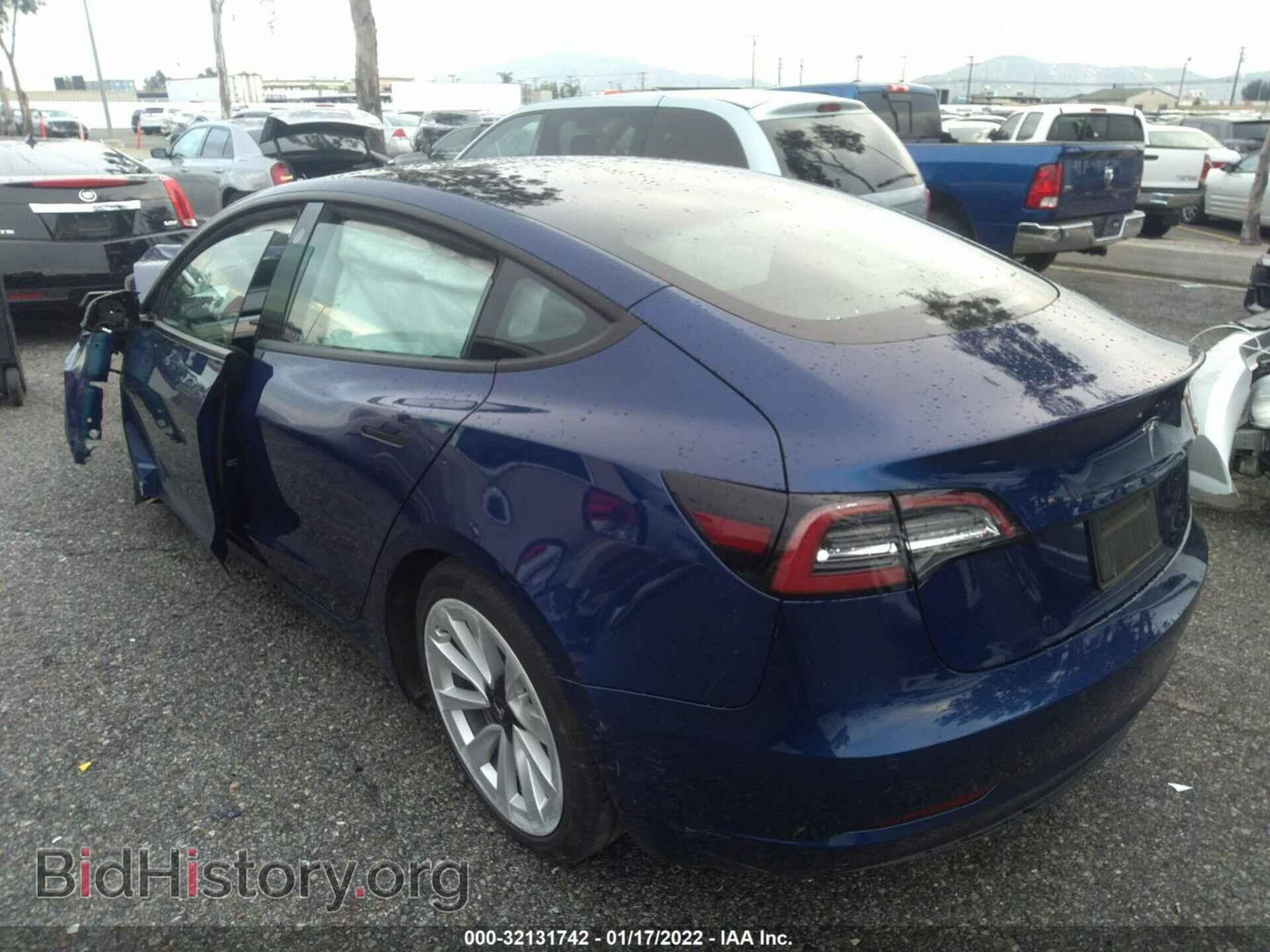 2021 TESLA MODEL 3 - VIN: 5YJ3E1EA9MF001449 - Фото 3