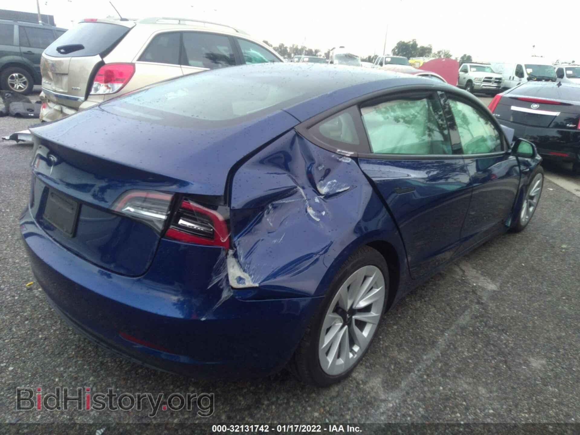 2021 TESLA MODEL 3 - VIN: 5YJ3E1EA9MF001449 - Фото 4