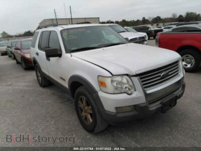 2006 Ford EXPLORER XLT, white — VIN 1FMEU63E26ZA04491, IAAI