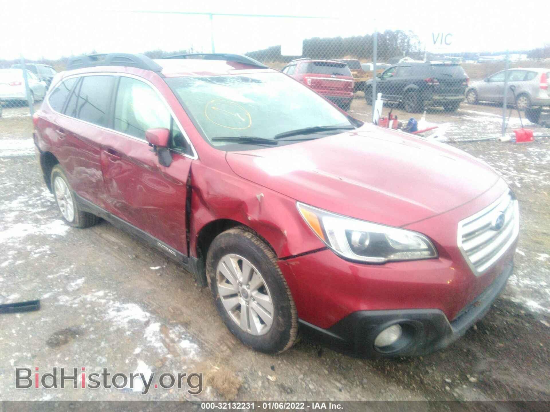 Фотография 4S4BSACC9H3305355 - SUBARU OUTBACK 2017