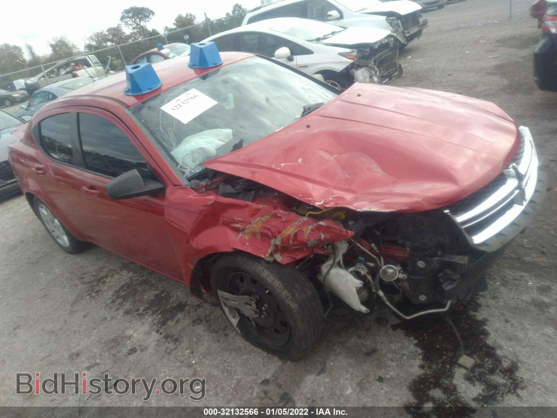 Photo 1C3CDZAG1EN182050 - DODGE AVENGER 2014