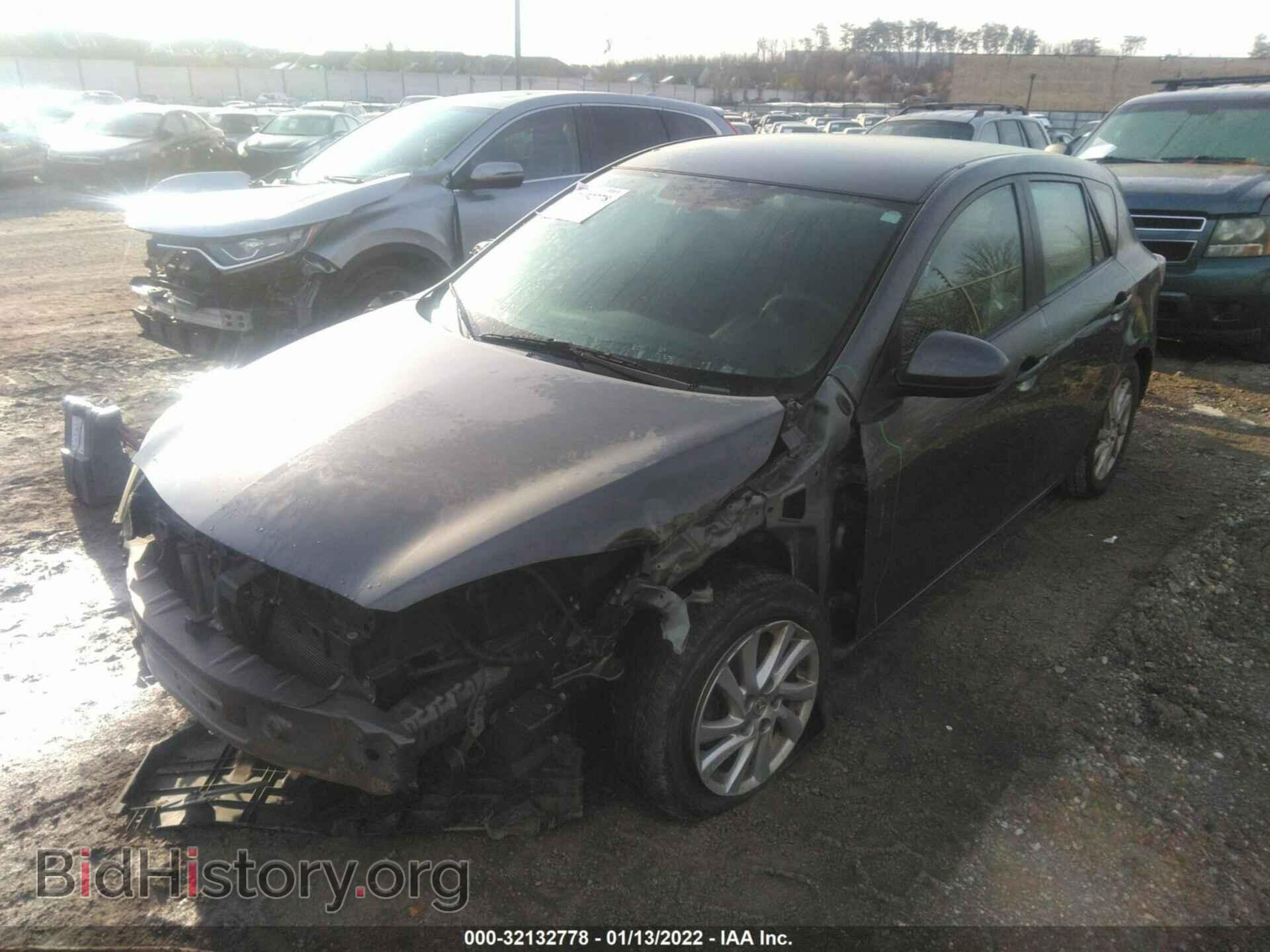 2012 MAZDA MAZDA3 - VIN: JM1BL1L80C1660951 - Фото 2